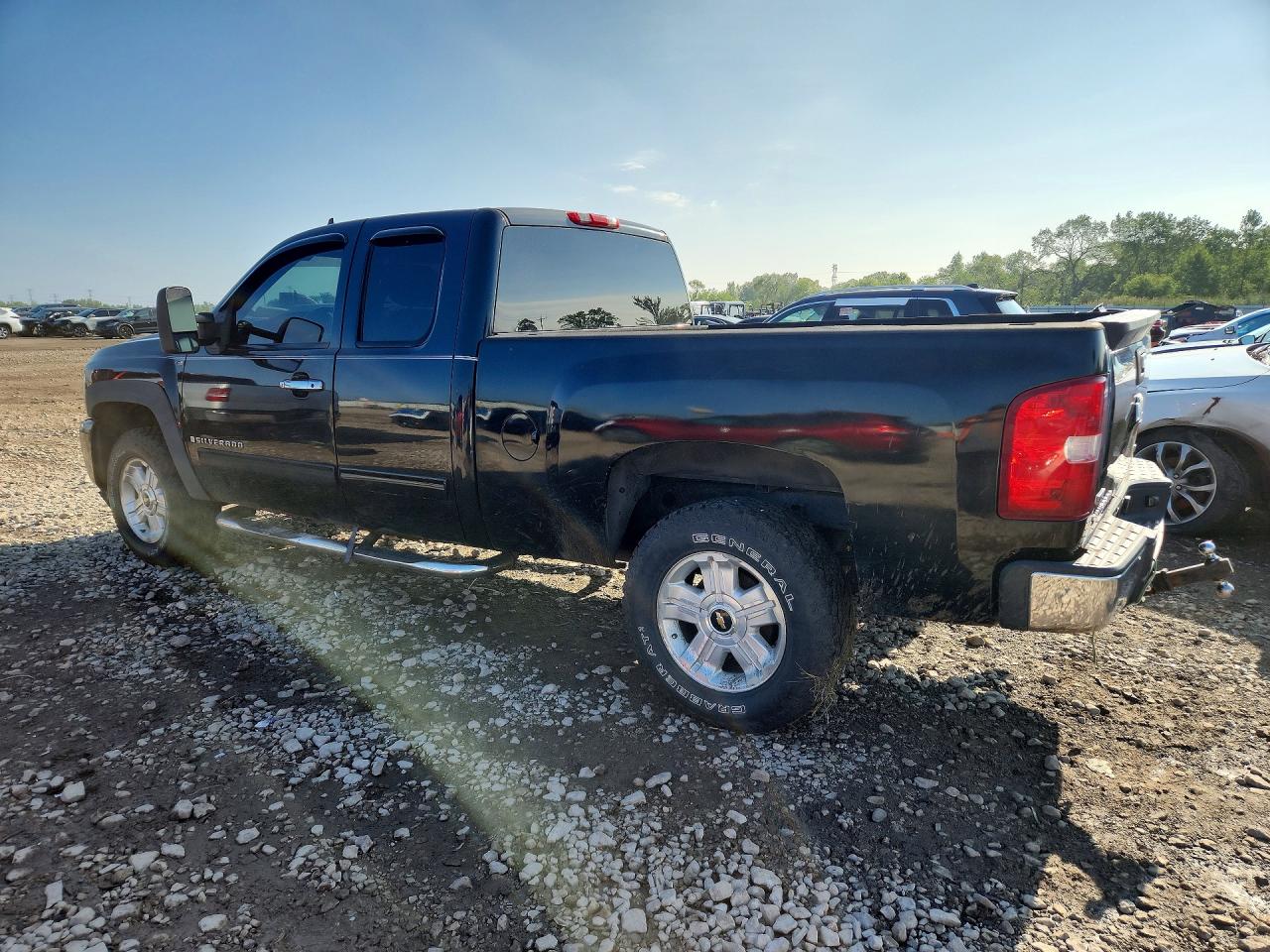 2009 Chevrolet Silverado K1500 Lt Black vin: 1GCEK29089Z209154