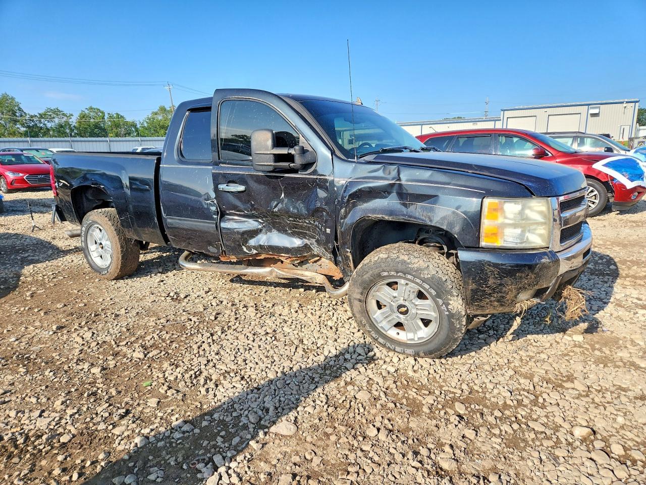 2009 Chevrolet Silverado K1500 Lt Black vin: 1GCEK29089Z209154