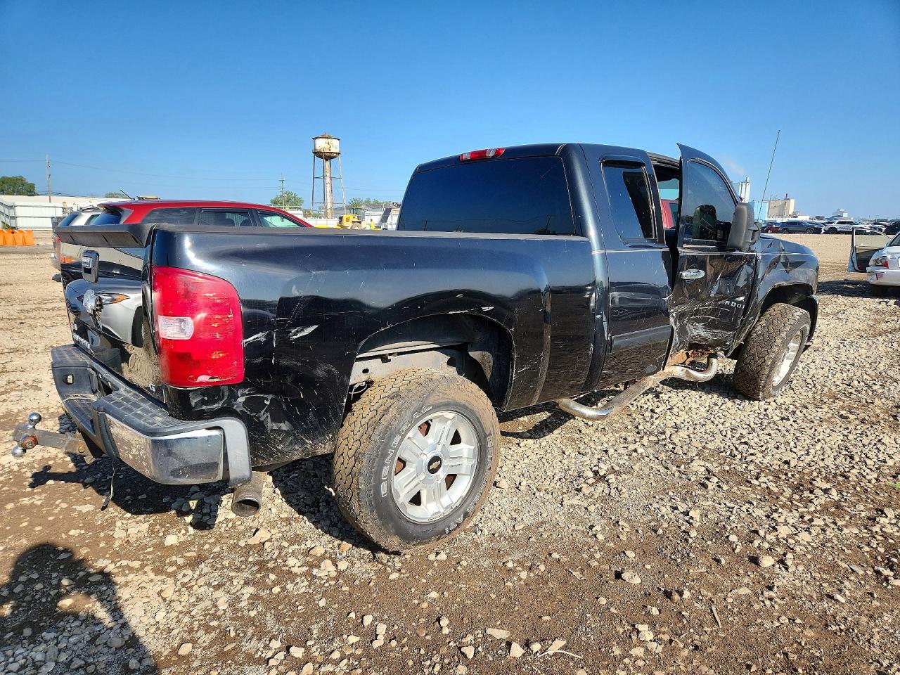 2009 Chevrolet Silverado K1500 Lt Black vin: 1GCEK29089Z209154