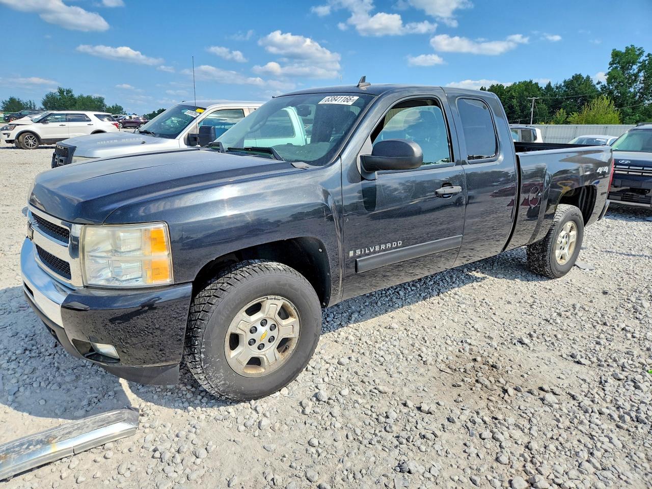 2009 Chevrolet Silverado K1500 Lt Black vin: 1GCEK29089Z271346