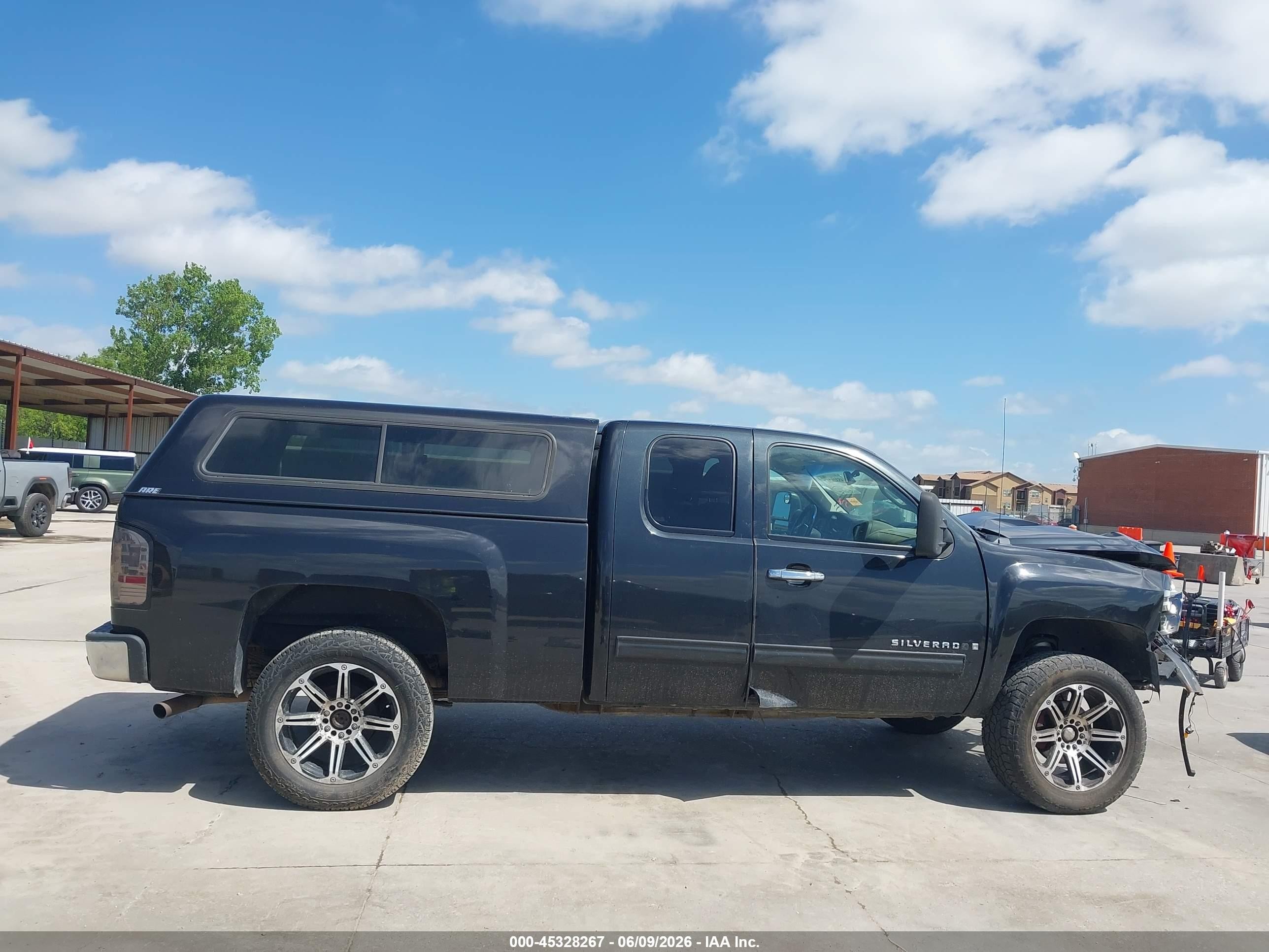 2009 Chevrolet Silverado 1500 Lt Black vin: 1GCEK29099Z129670