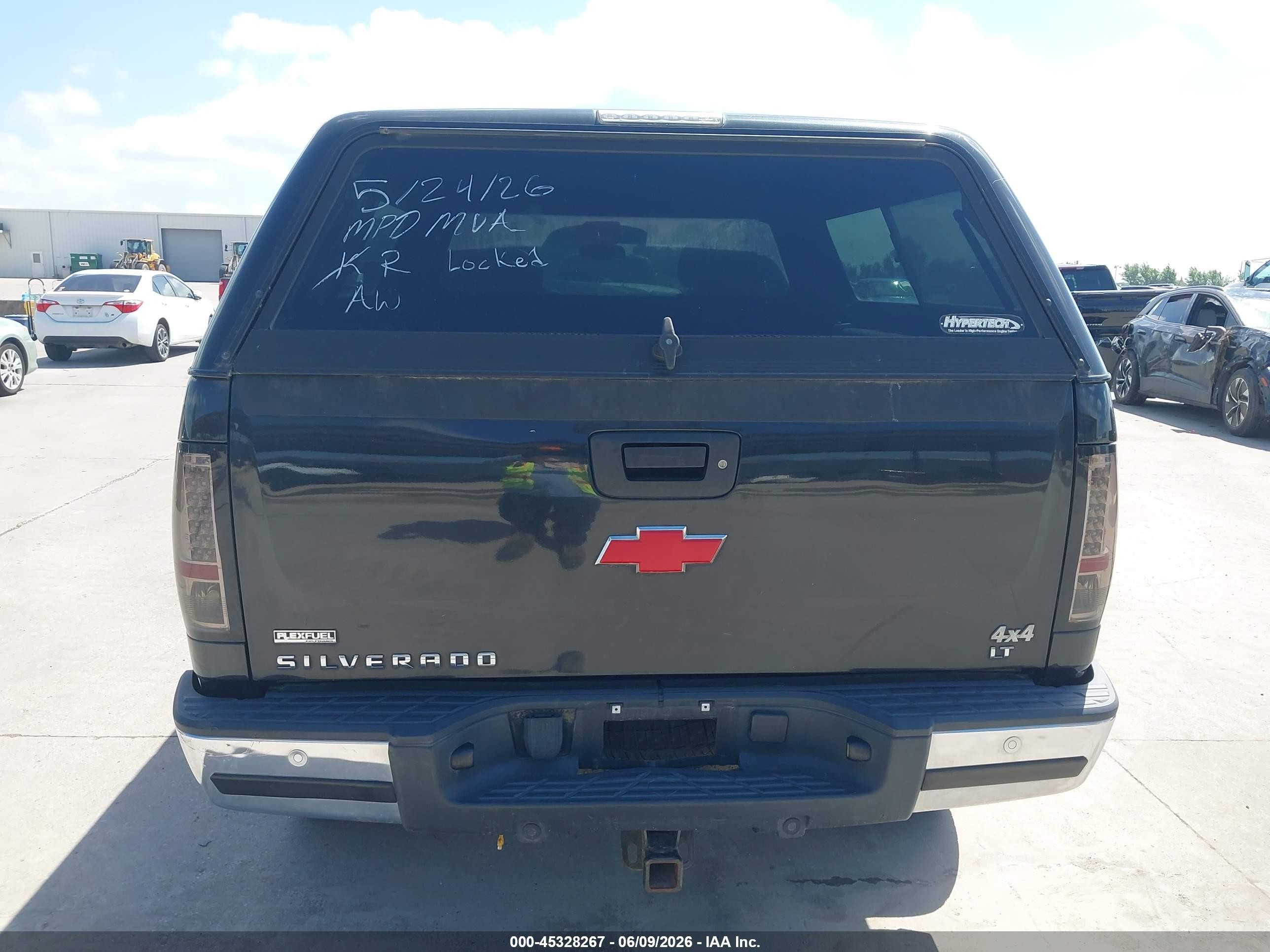 2009 Chevrolet Silverado 1500 Lt Black vin: 1GCEK29099Z129670