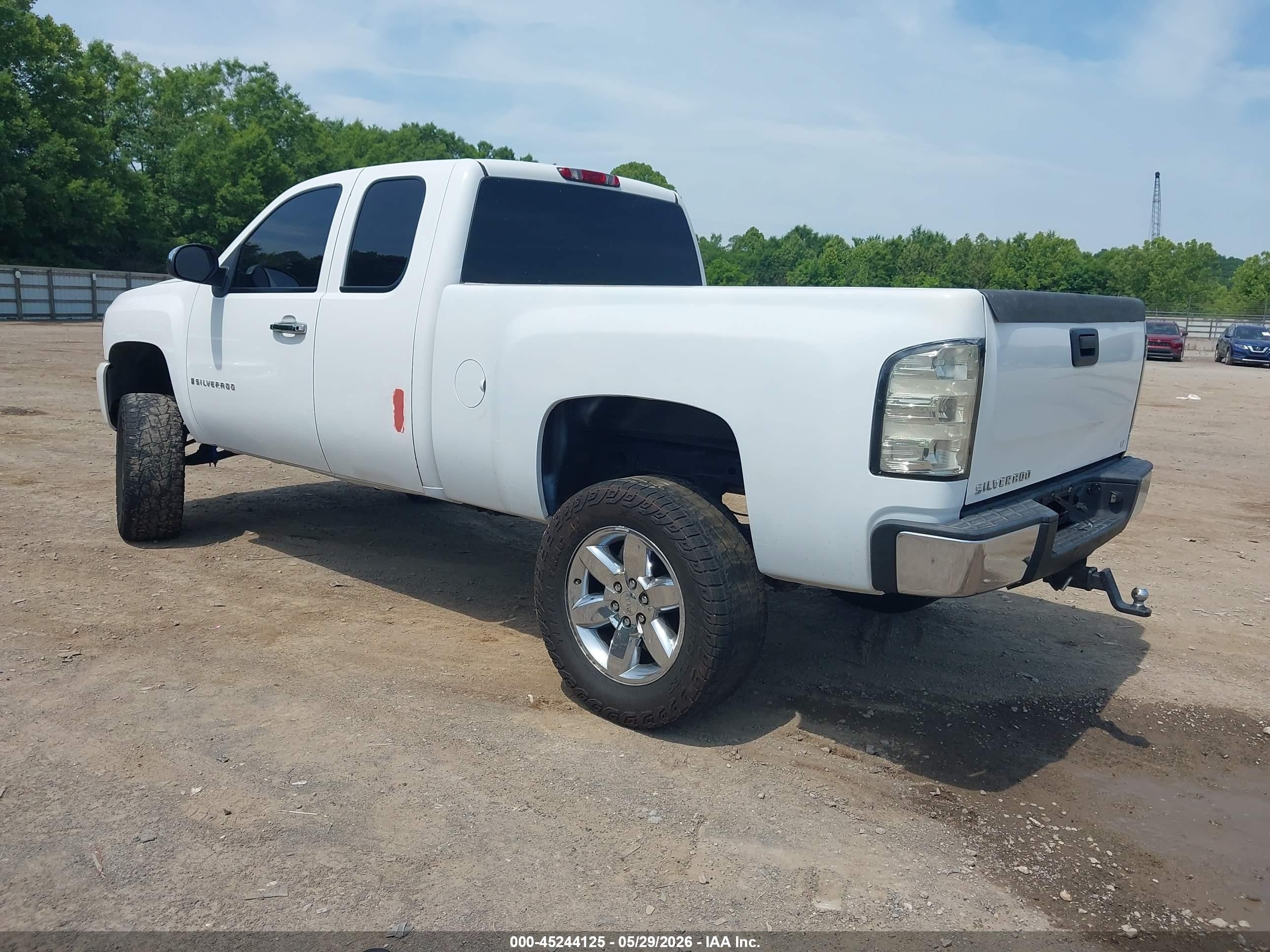 2009 Chevrolet Silverado 1500 Lt White vin: 1GCEK290X9Z129726