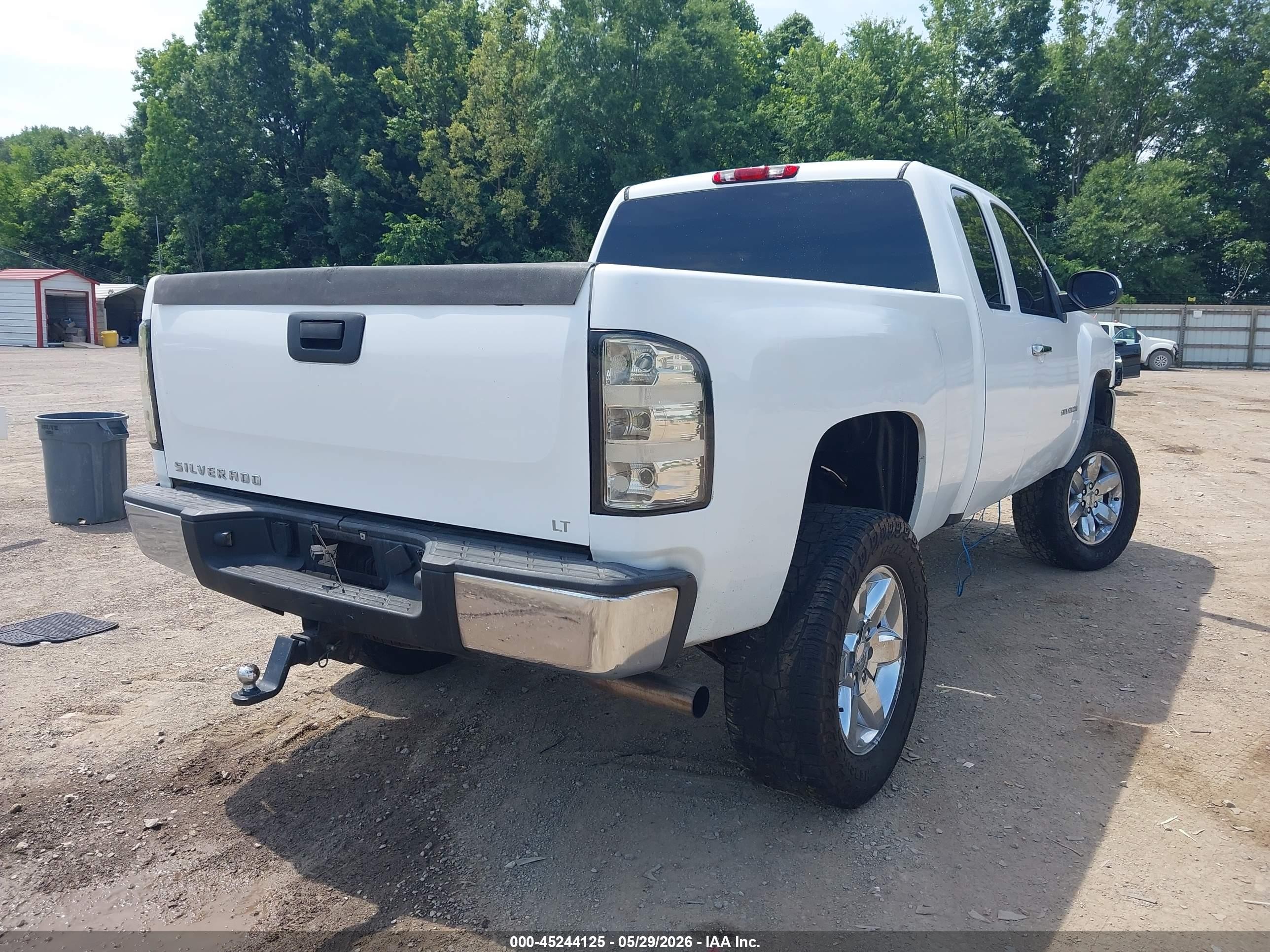2009 Chevrolet Silverado 1500 Lt White vin: 1GCEK290X9Z129726