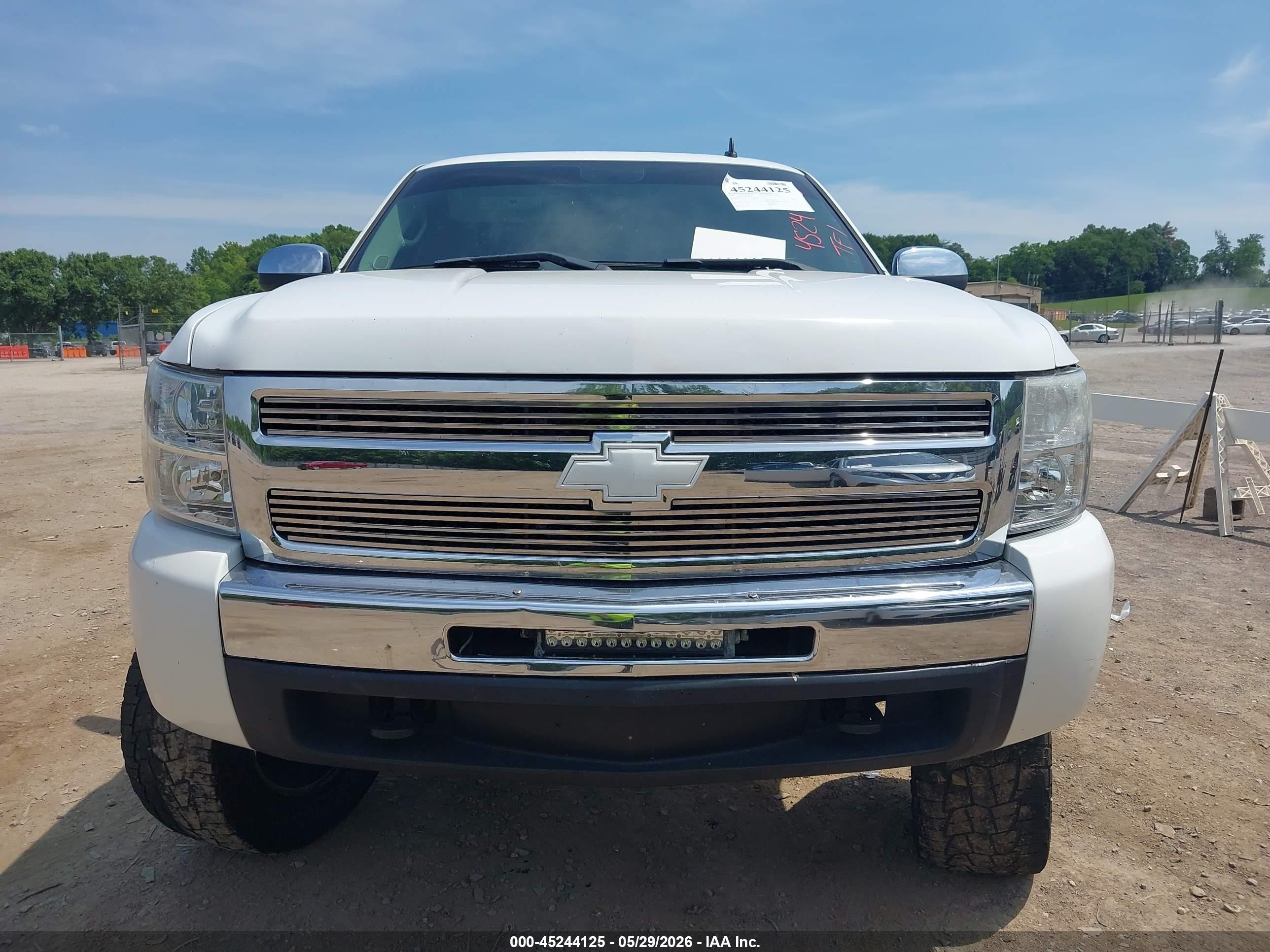 2009 Chevrolet Silverado 1500 Lt White vin: 1GCEK290X9Z129726