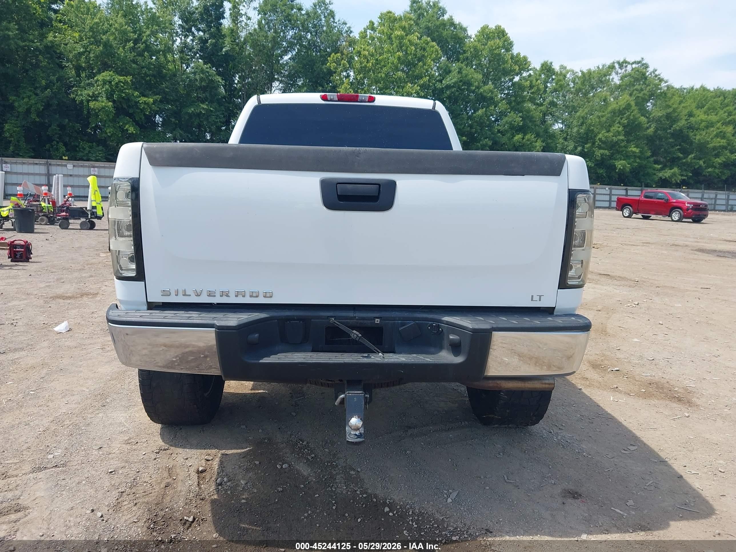2009 Chevrolet Silverado 1500 Lt White vin: 1GCEK290X9Z129726