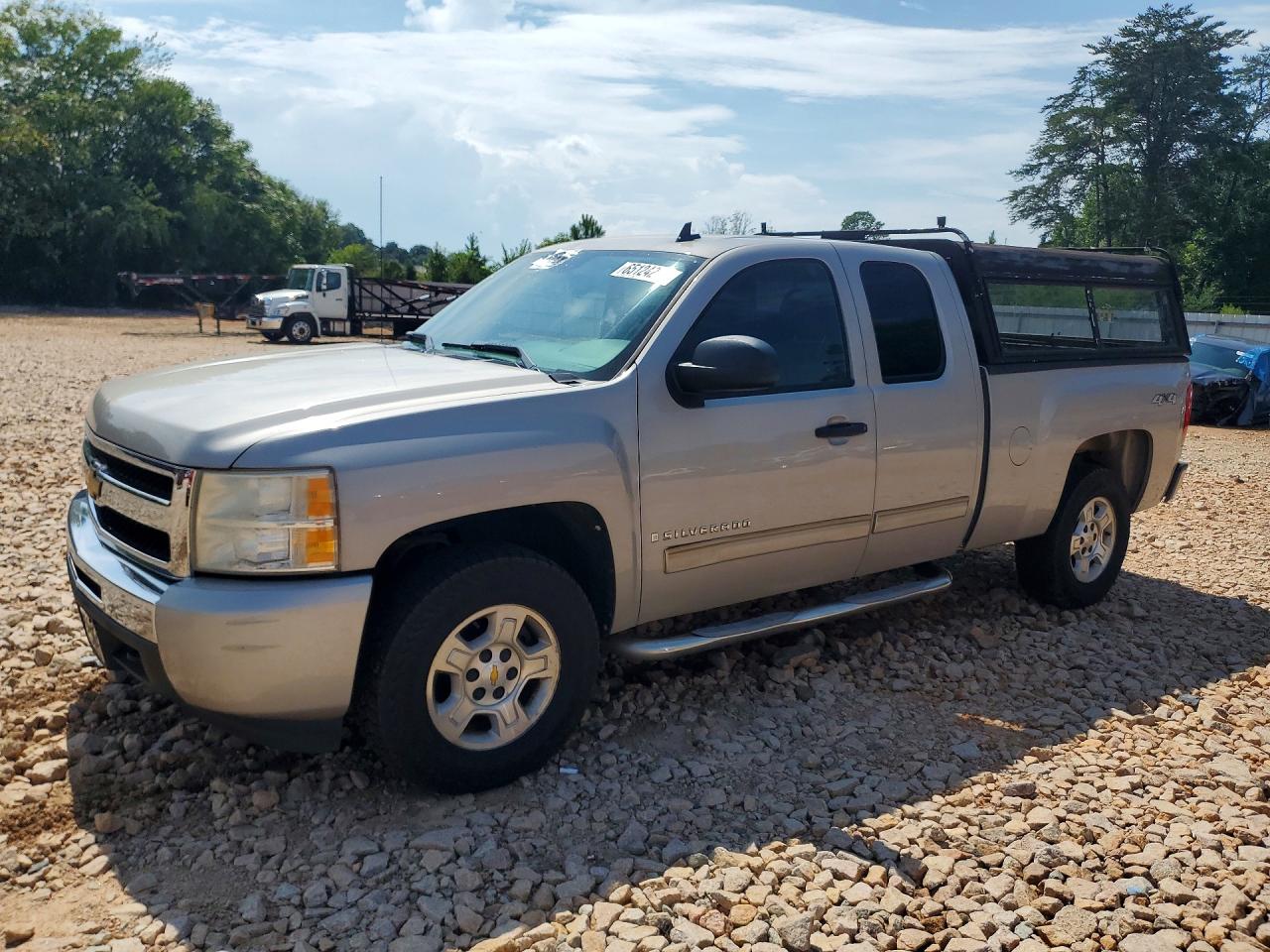 2009 Chevrolet Silverado K1500 Lt Gray vin: 1GCEK290X9Z211987