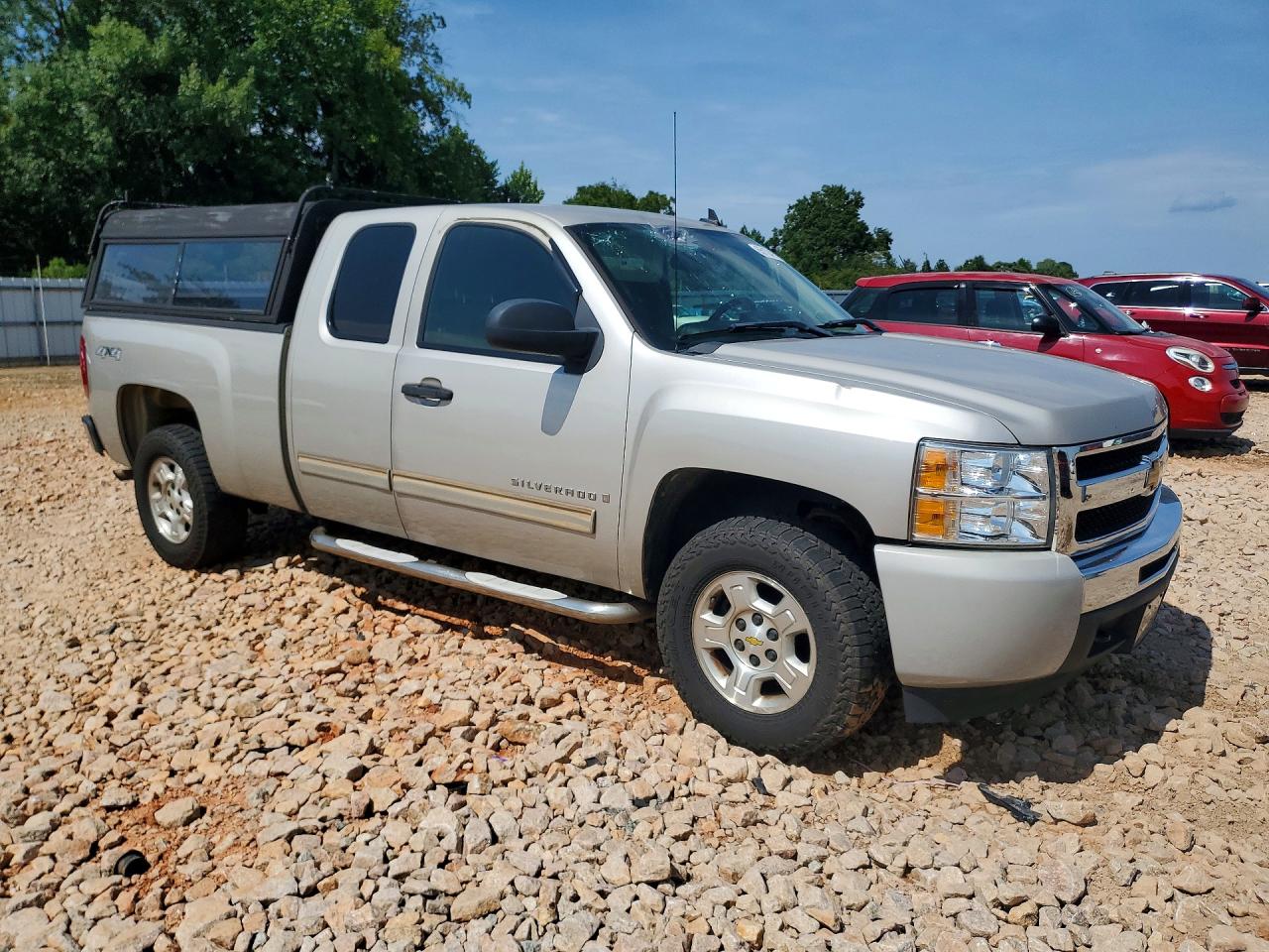 2009 Chevrolet Silverado K1500 Lt Gray vin: 1GCEK290X9Z211987