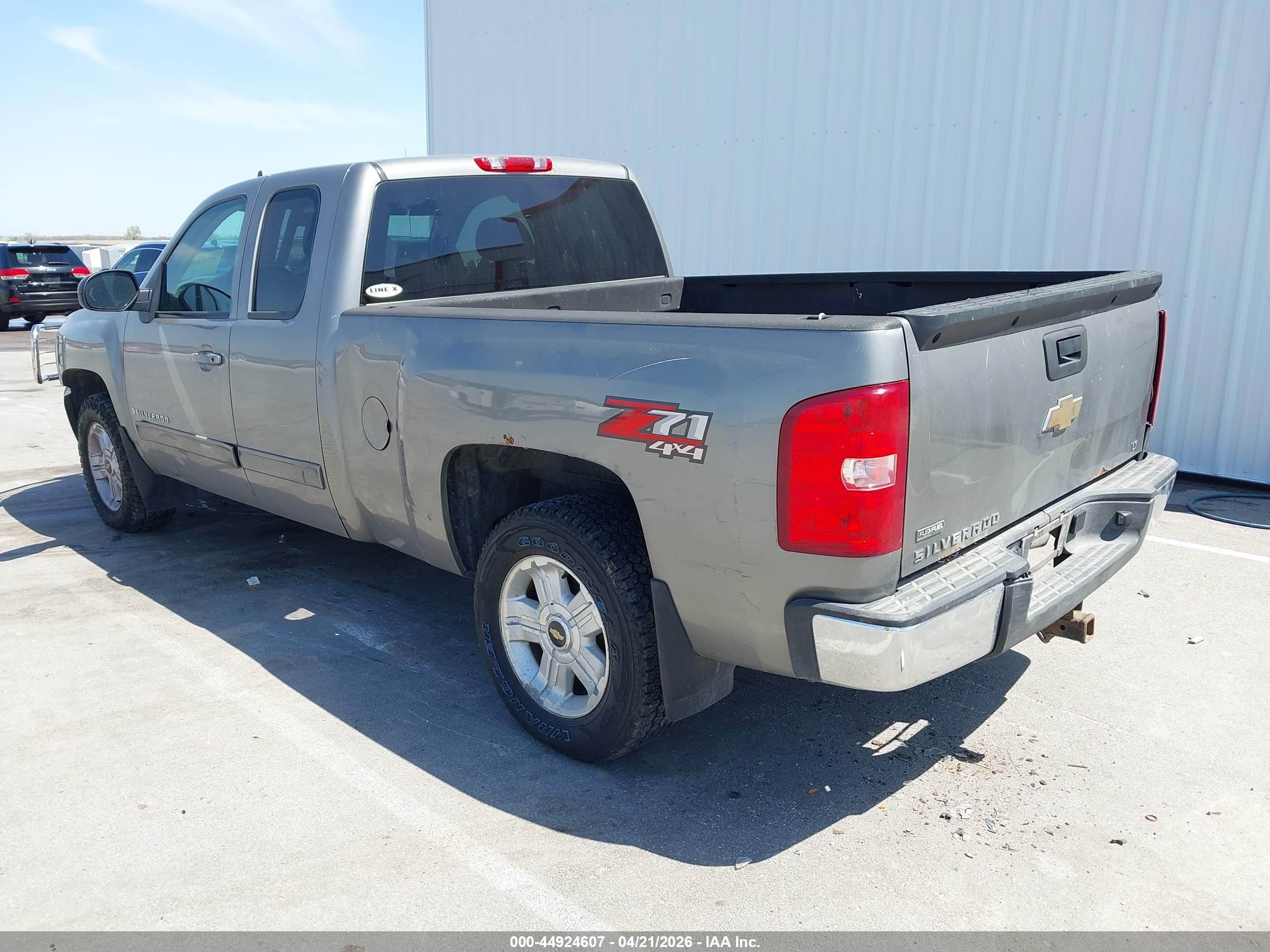 2009 Chevrolet Silverado 1500 Lt Gray vin: 1GCEK290X9Z216395