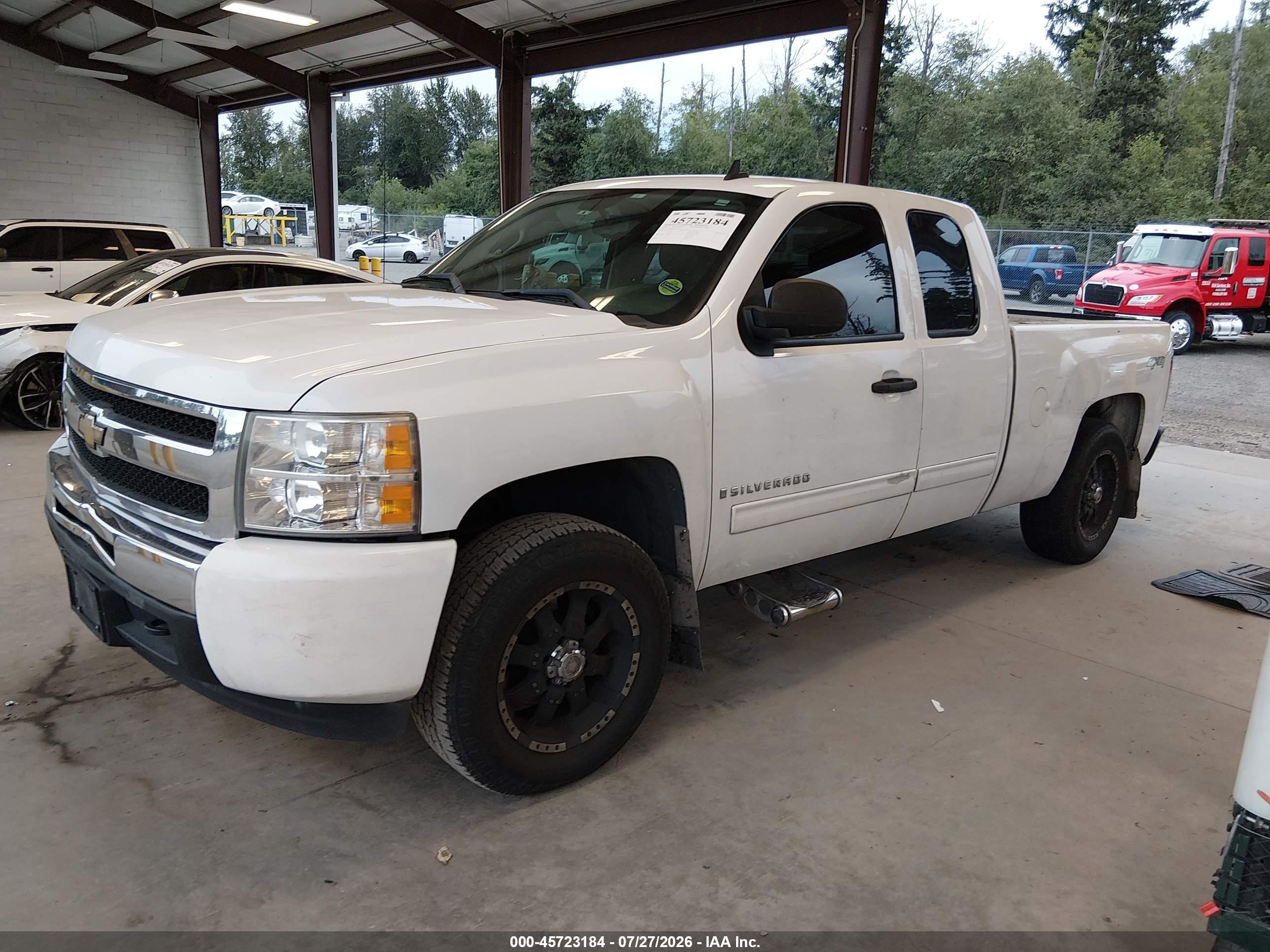 2009 Chevrolet Silverado 1500 Lt White vin: 1GCEK29C09Z154354