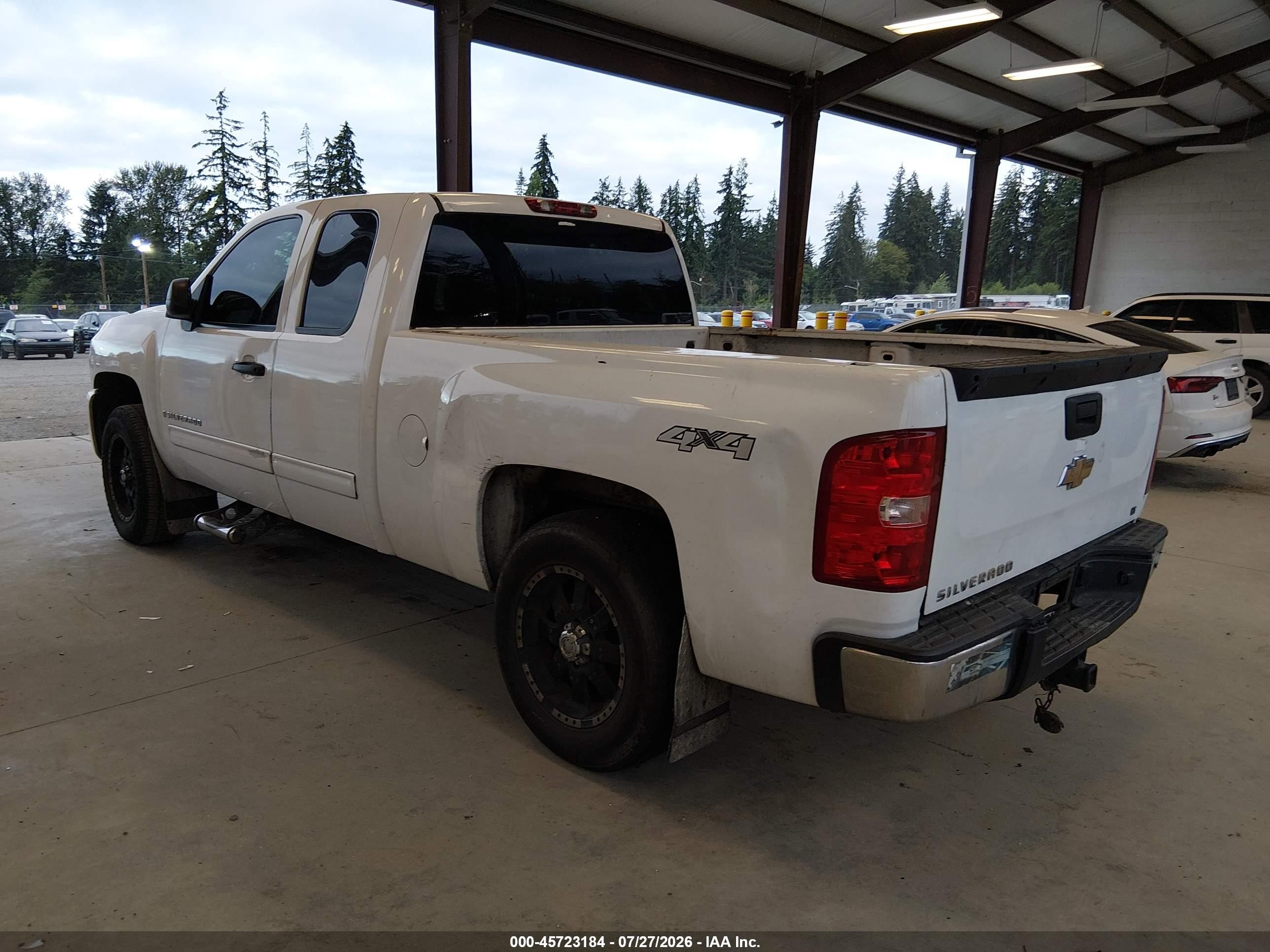 2009 Chevrolet Silverado 1500 Lt White vin: 1GCEK29C09Z154354