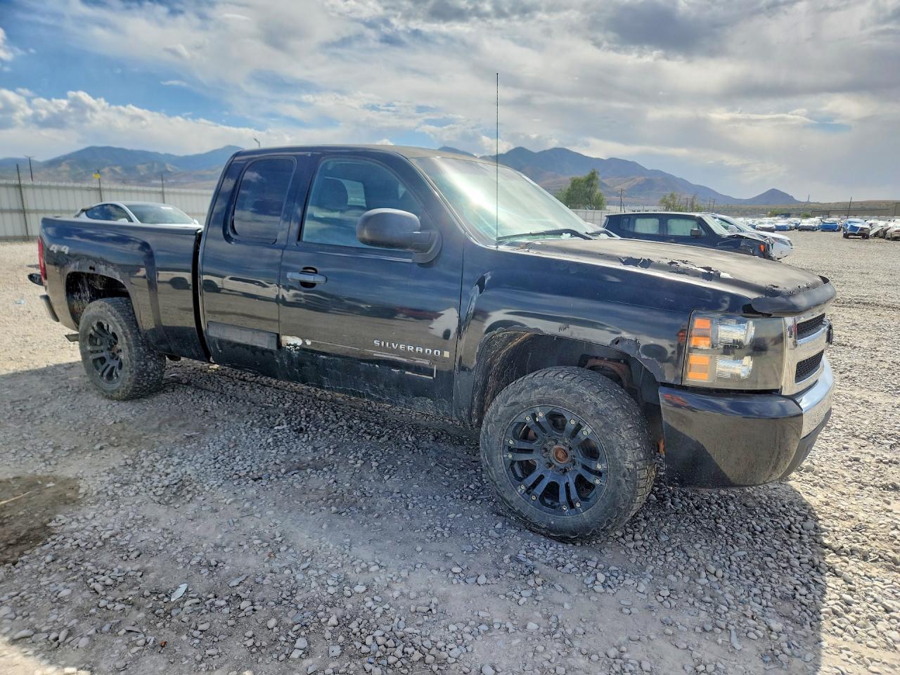 2009 Chevrolet Silverado K1500 Lt Black vin: 1GCEK29C69Z244298