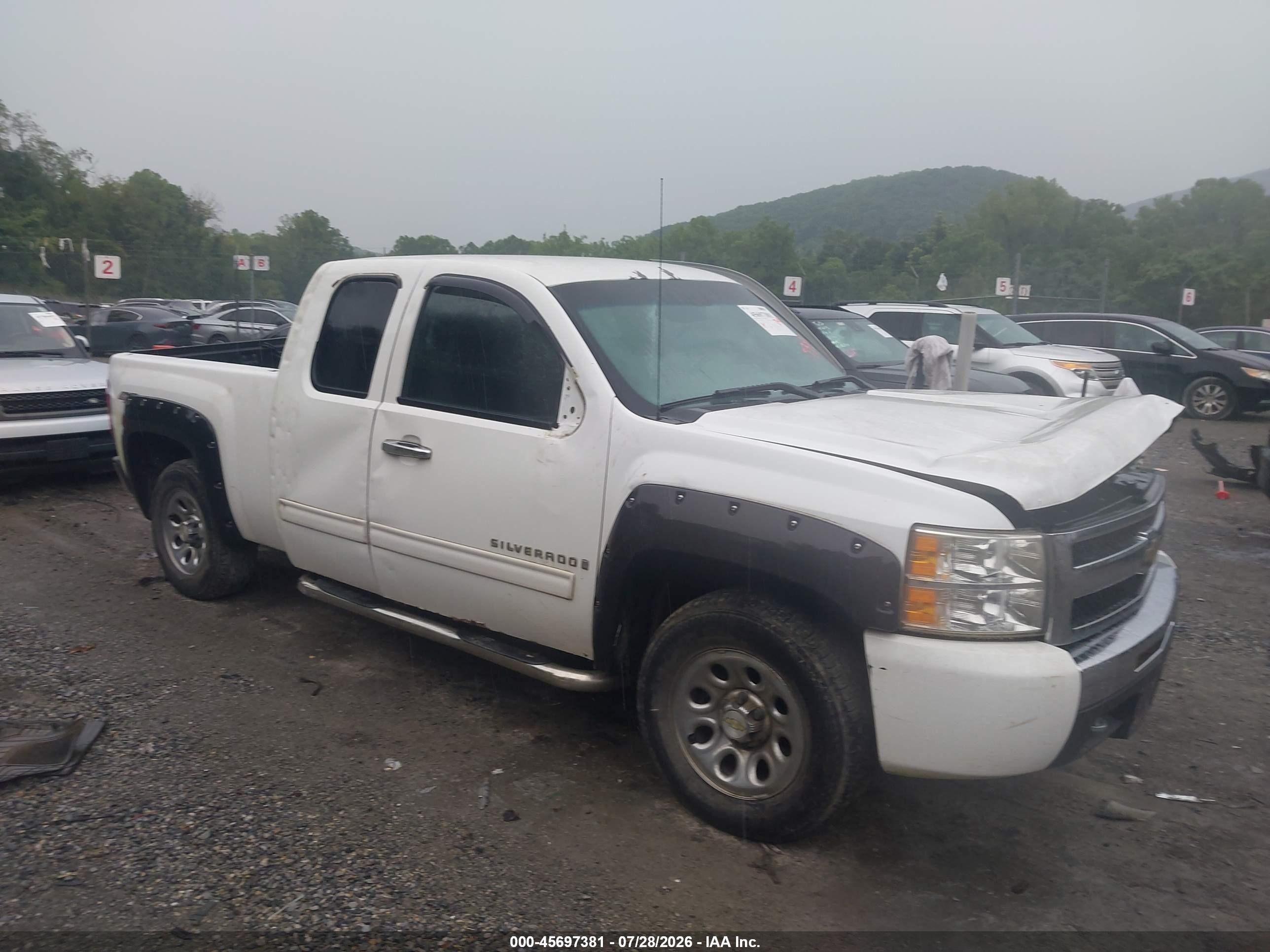 2009 Chevrolet Silverado 1500 Lt White vin: 1GCEK29C79Z226148
