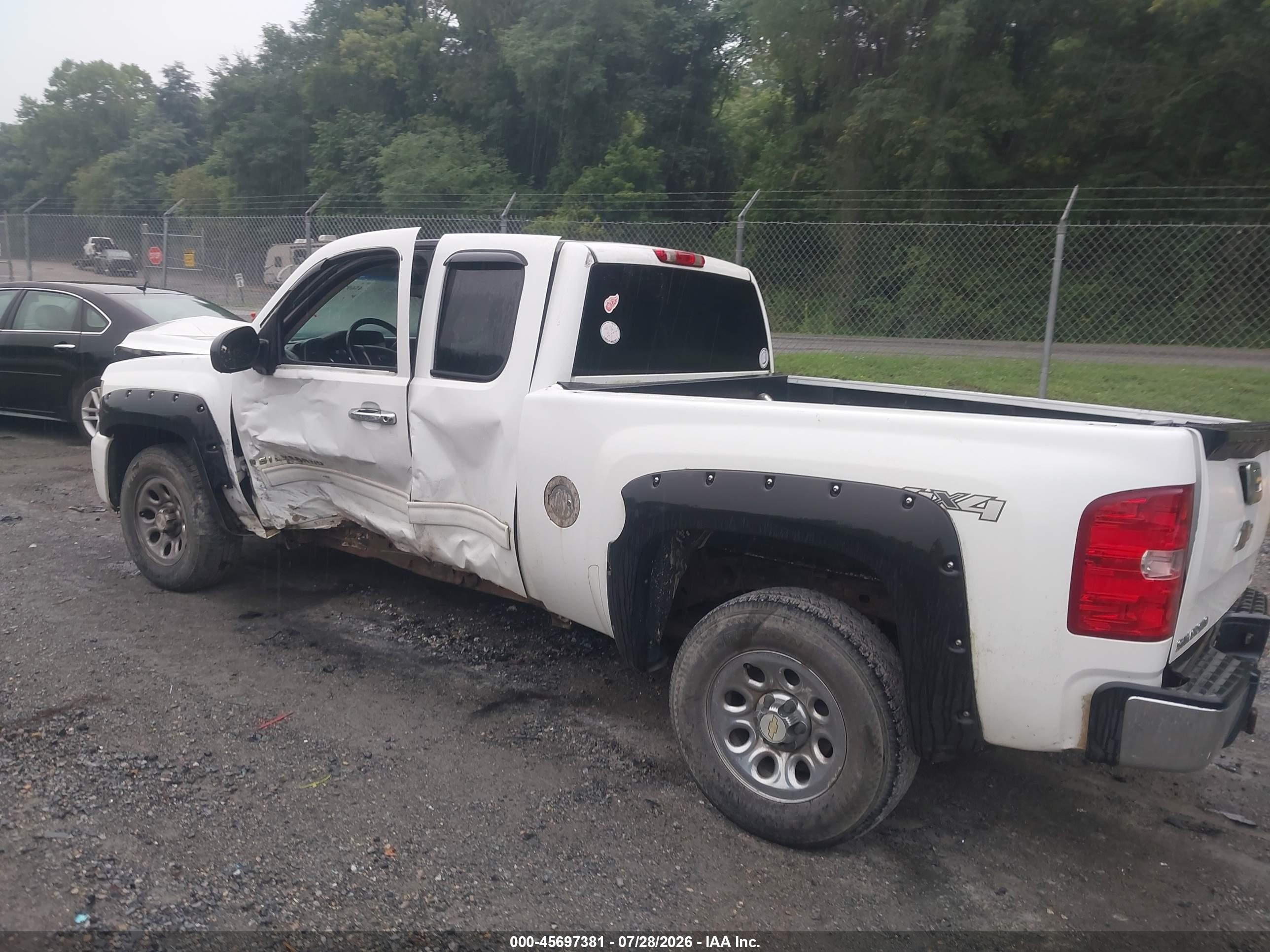 2009 Chevrolet Silverado 1500 Lt White vin: 1GCEK29C79Z226148