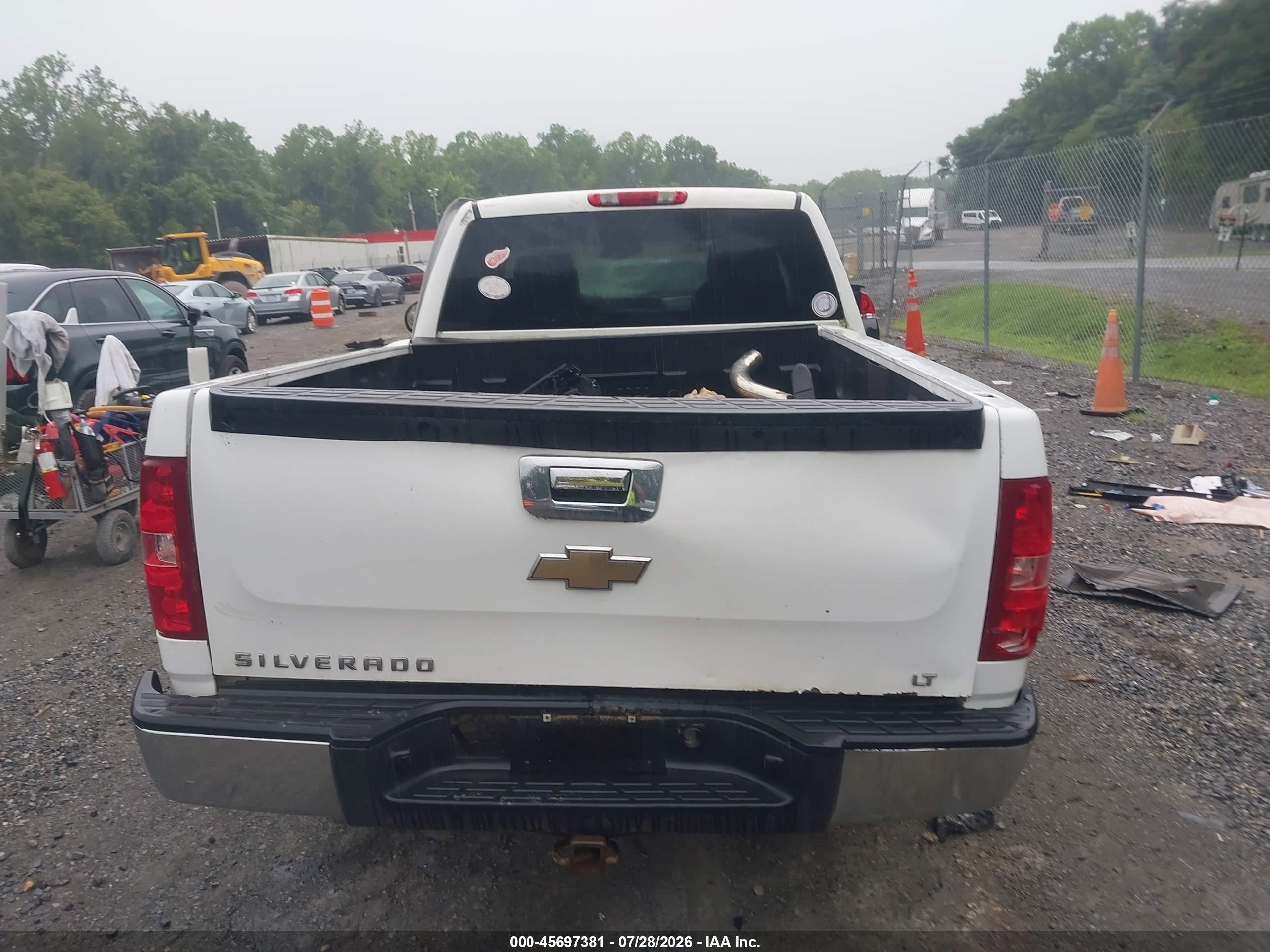 2009 Chevrolet Silverado 1500 Lt White vin: 1GCEK29C79Z226148