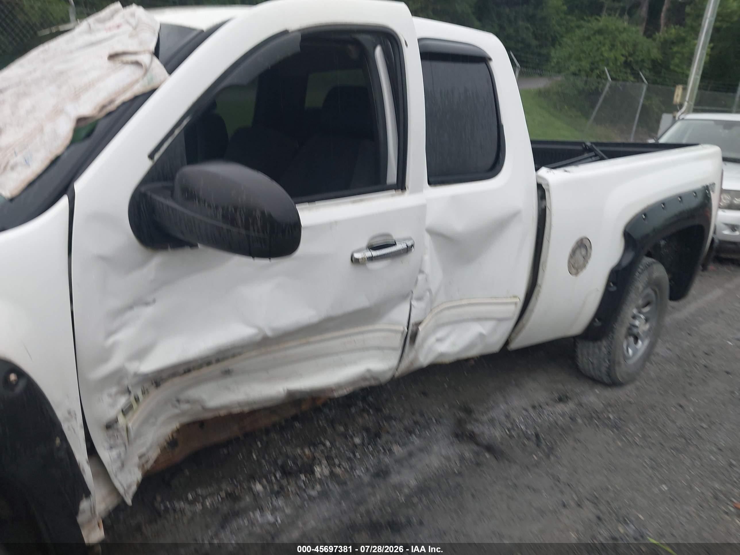 2009 Chevrolet Silverado 1500 Lt White vin: 1GCEK29C79Z226148