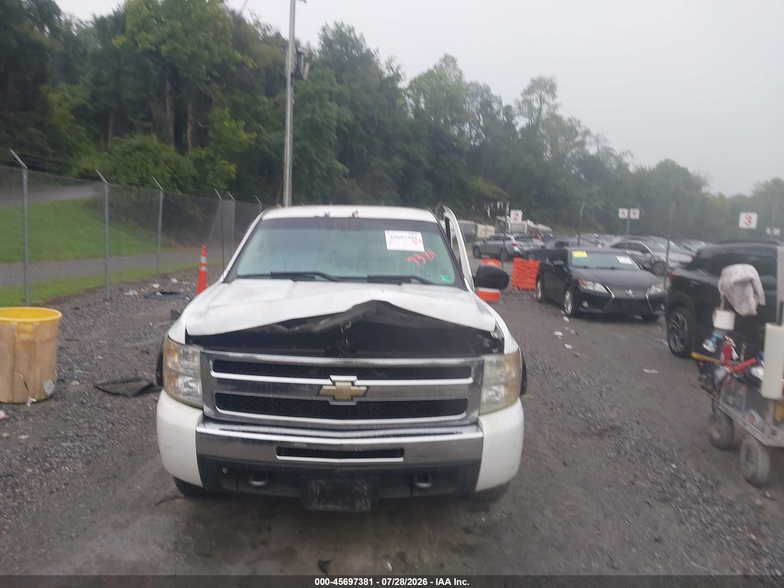 2009 Chevrolet Silverado 1500 Lt White vin: 1GCEK29C79Z226148