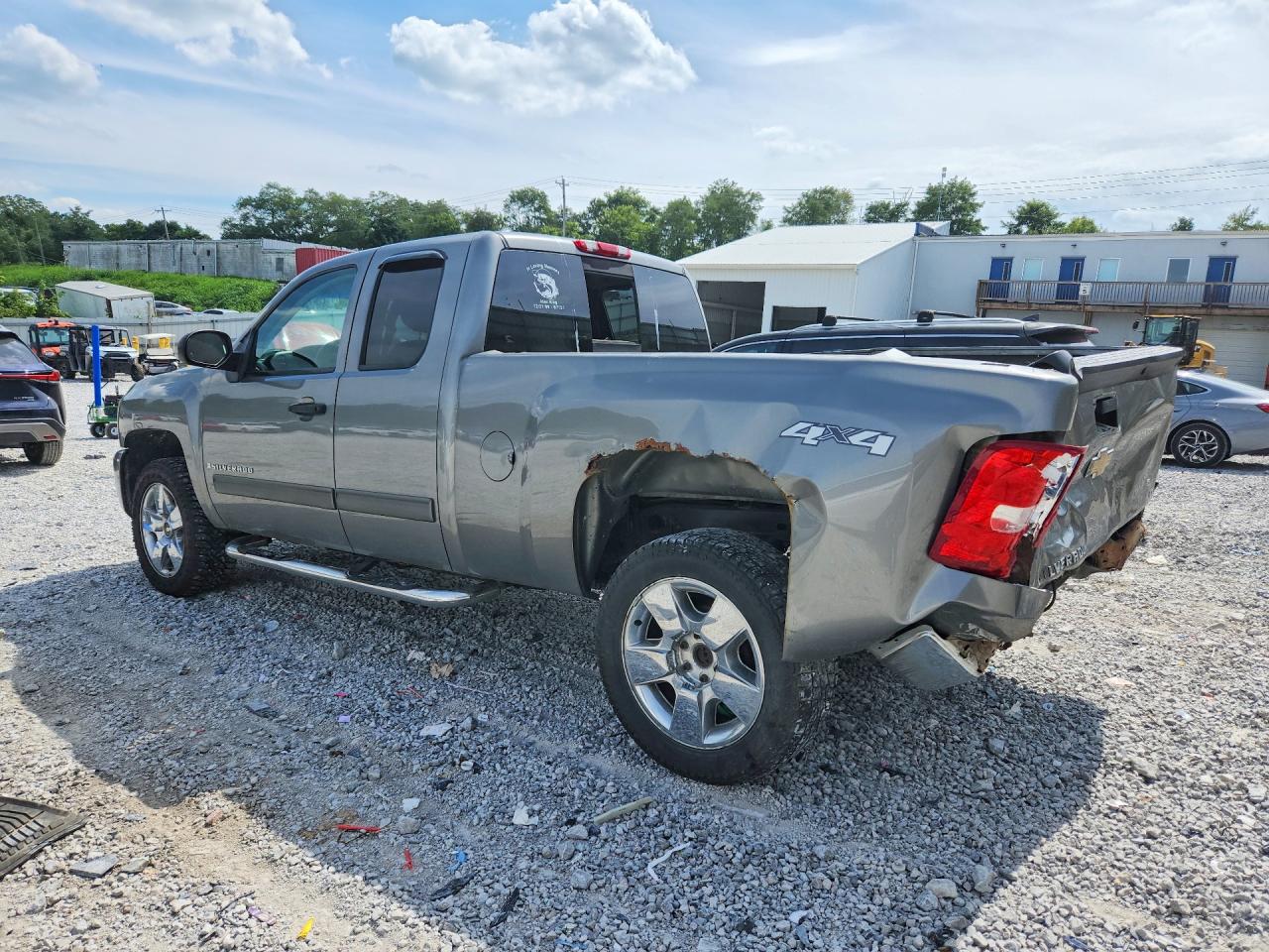2009 Chevrolet Silverado K1500 Lt Gray vin: 1GCEK29J09Z136662