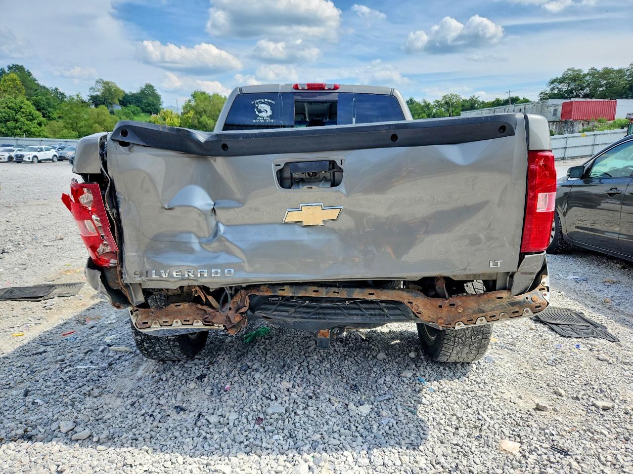 2009 Chevrolet Silverado K1500 Lt Gray vin: 1GCEK29J09Z136662