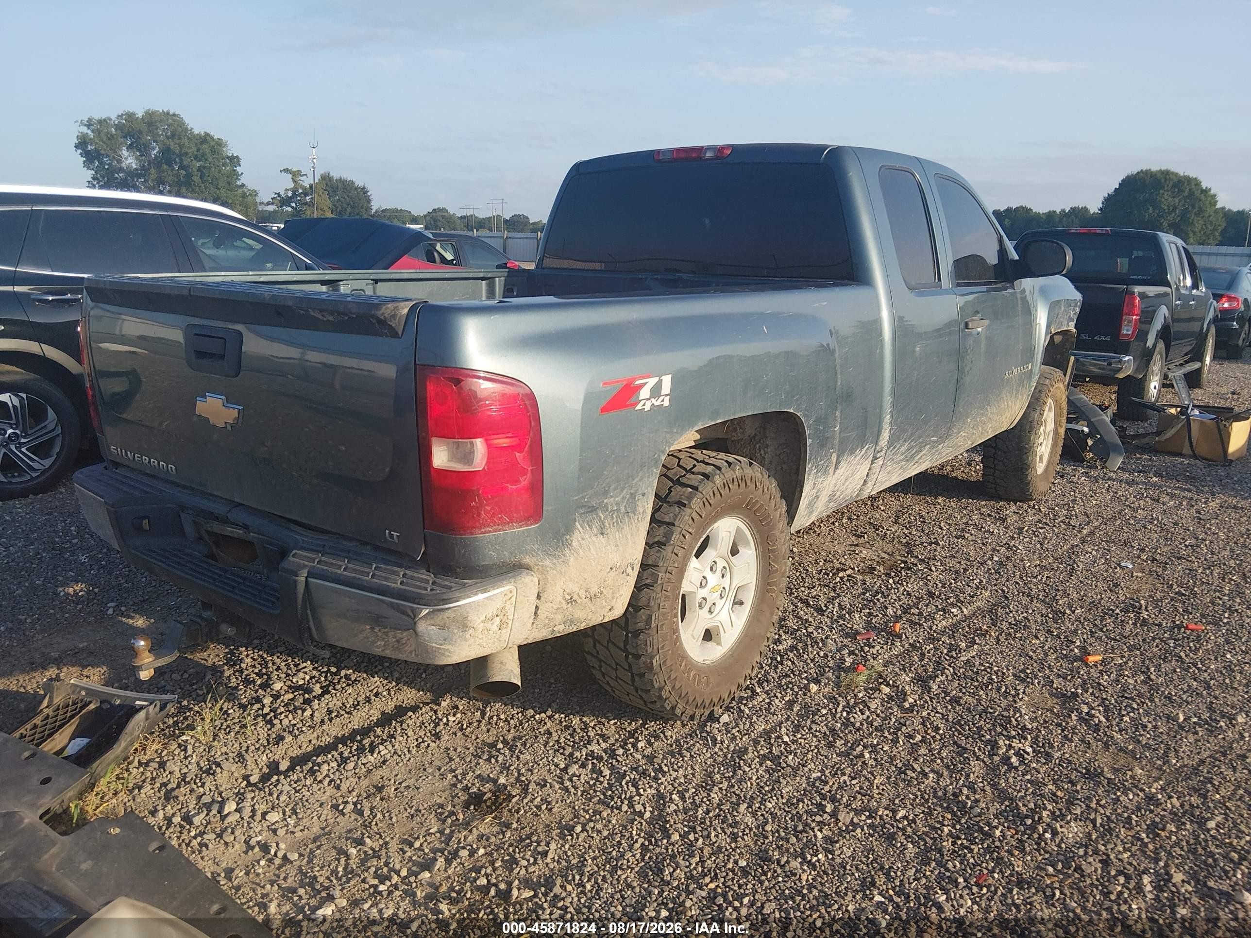 2009 Chevrolet Silverado 1500 Lt Blue vin: 1GCEK29J09Z252198
