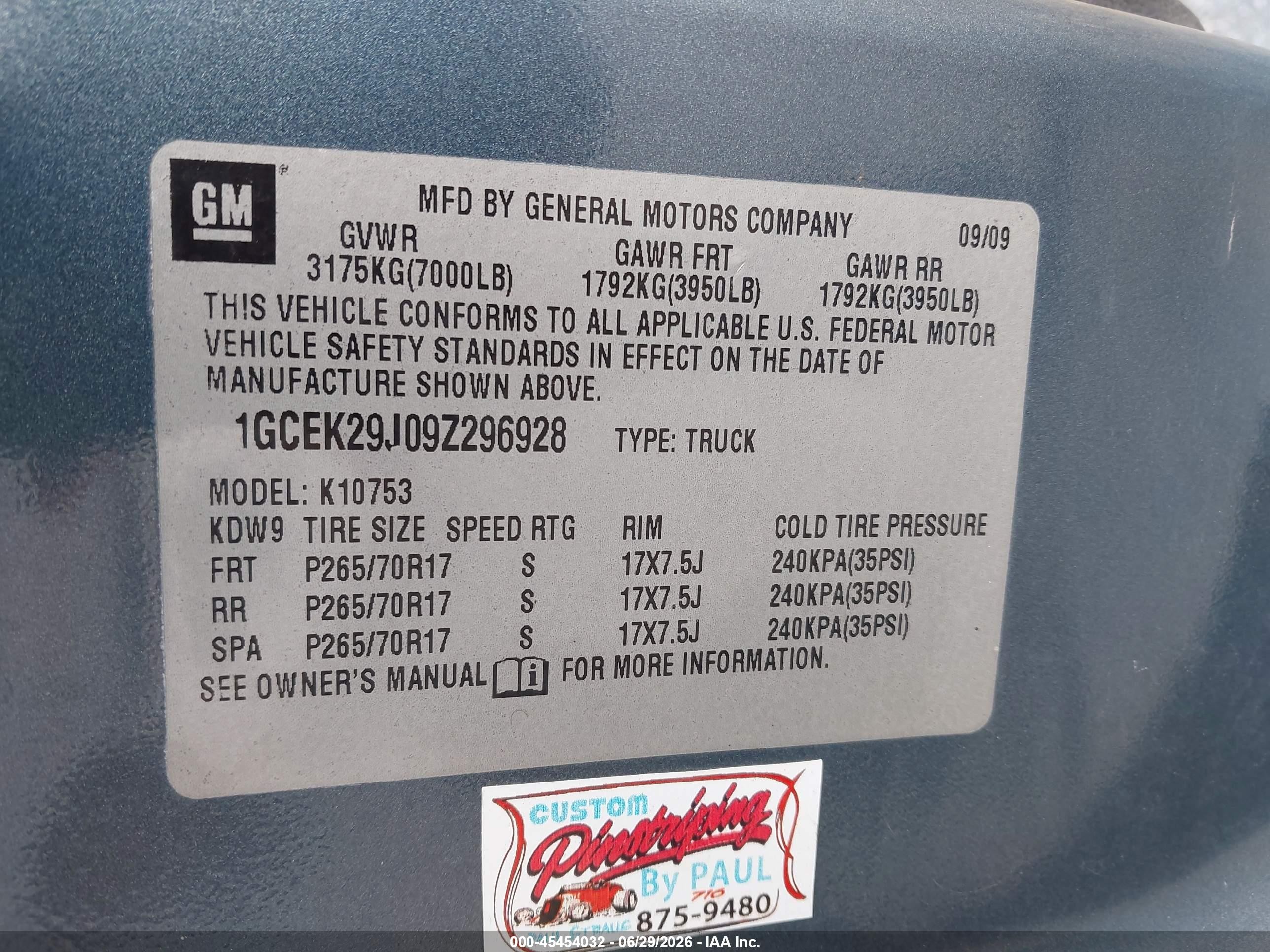 2009 Chevrolet Silverado 1500 Lt Gray vin: 1GCEK29J09Z296928