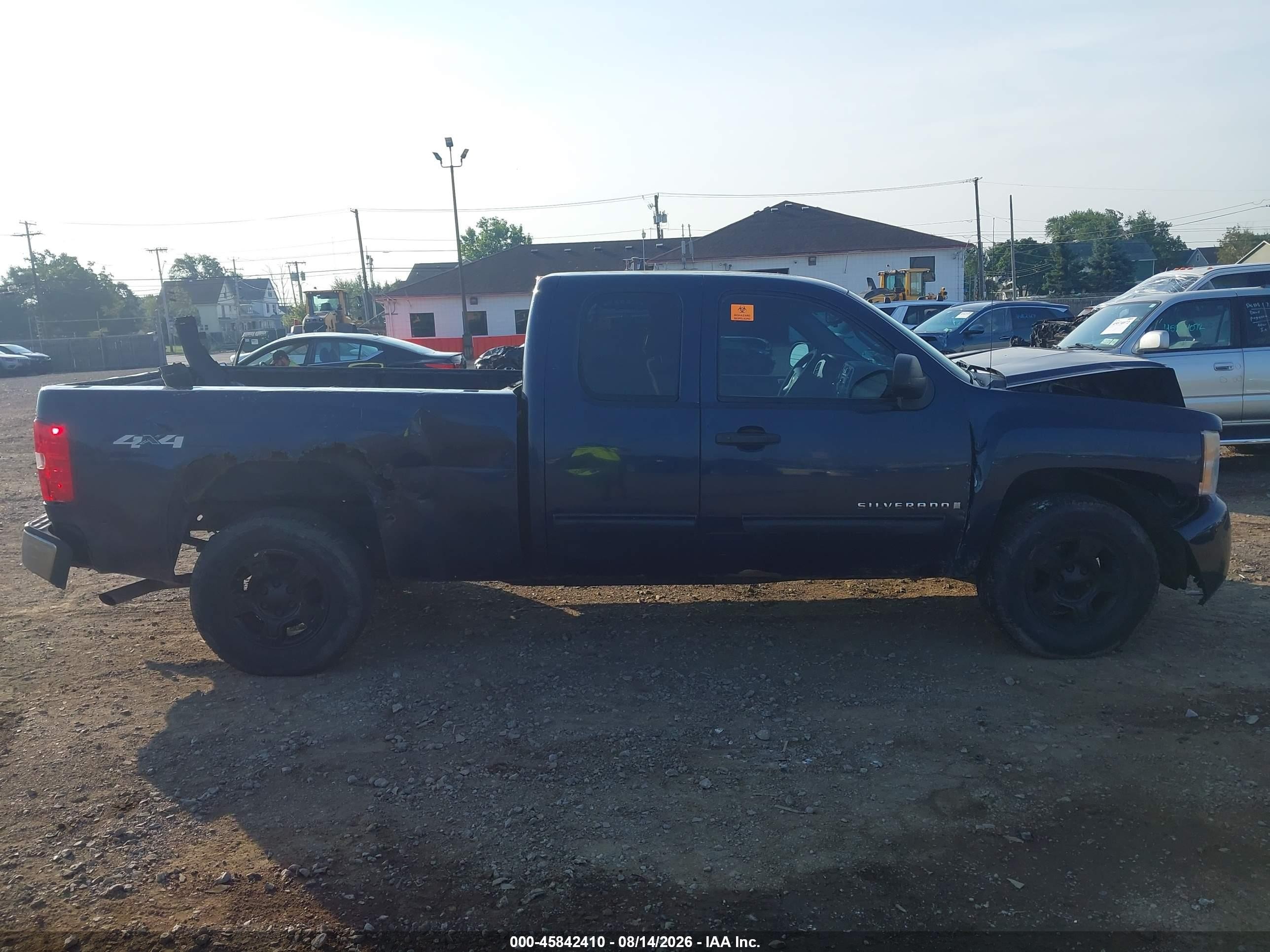 2009 Chevrolet Silverado 1500 Lt Синий vin: 1GCEK29J19Z137609