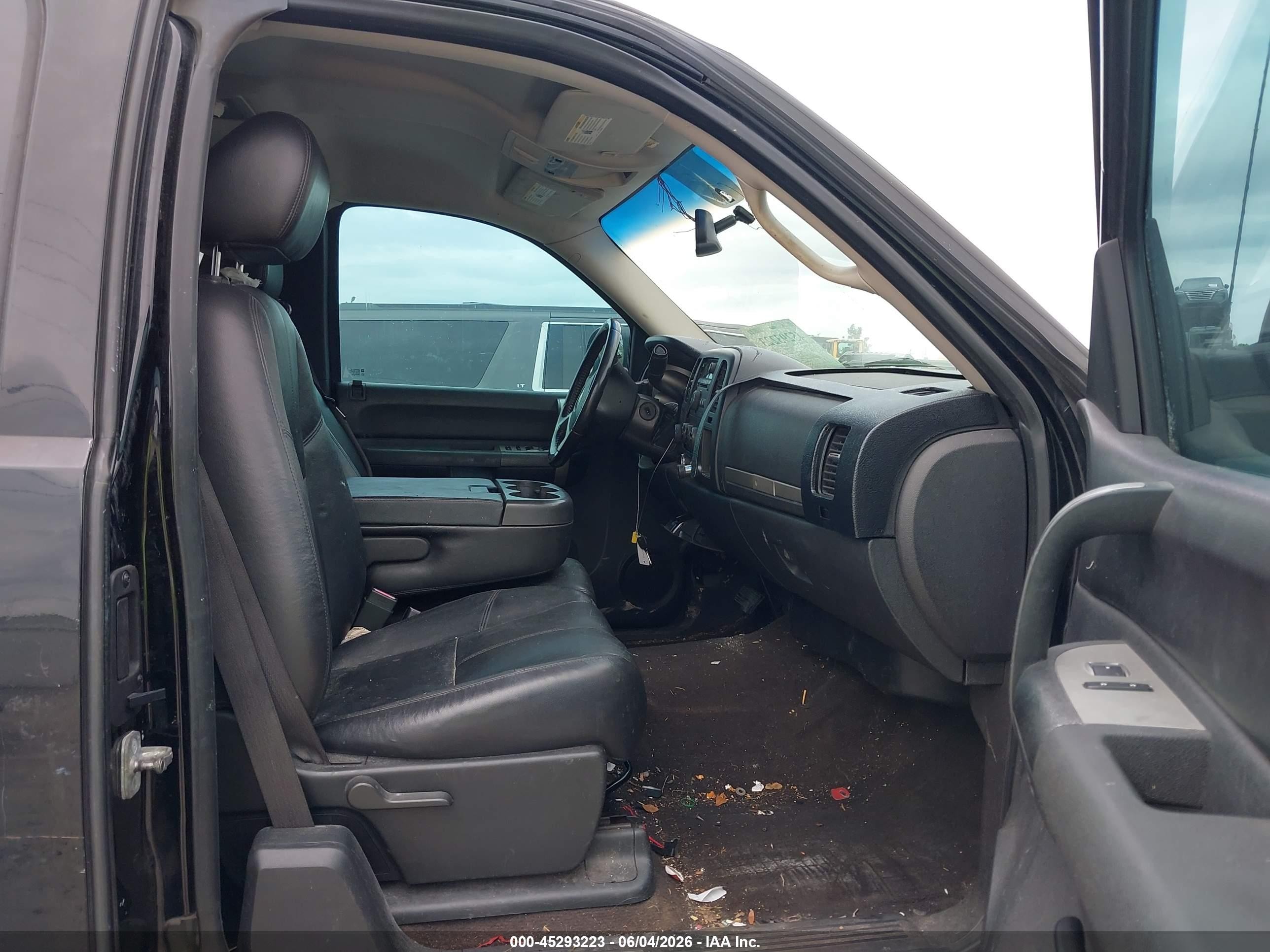 2009 Chevrolet Silverado 1500 Lt Black vin: 1GCEK29J19Z193565