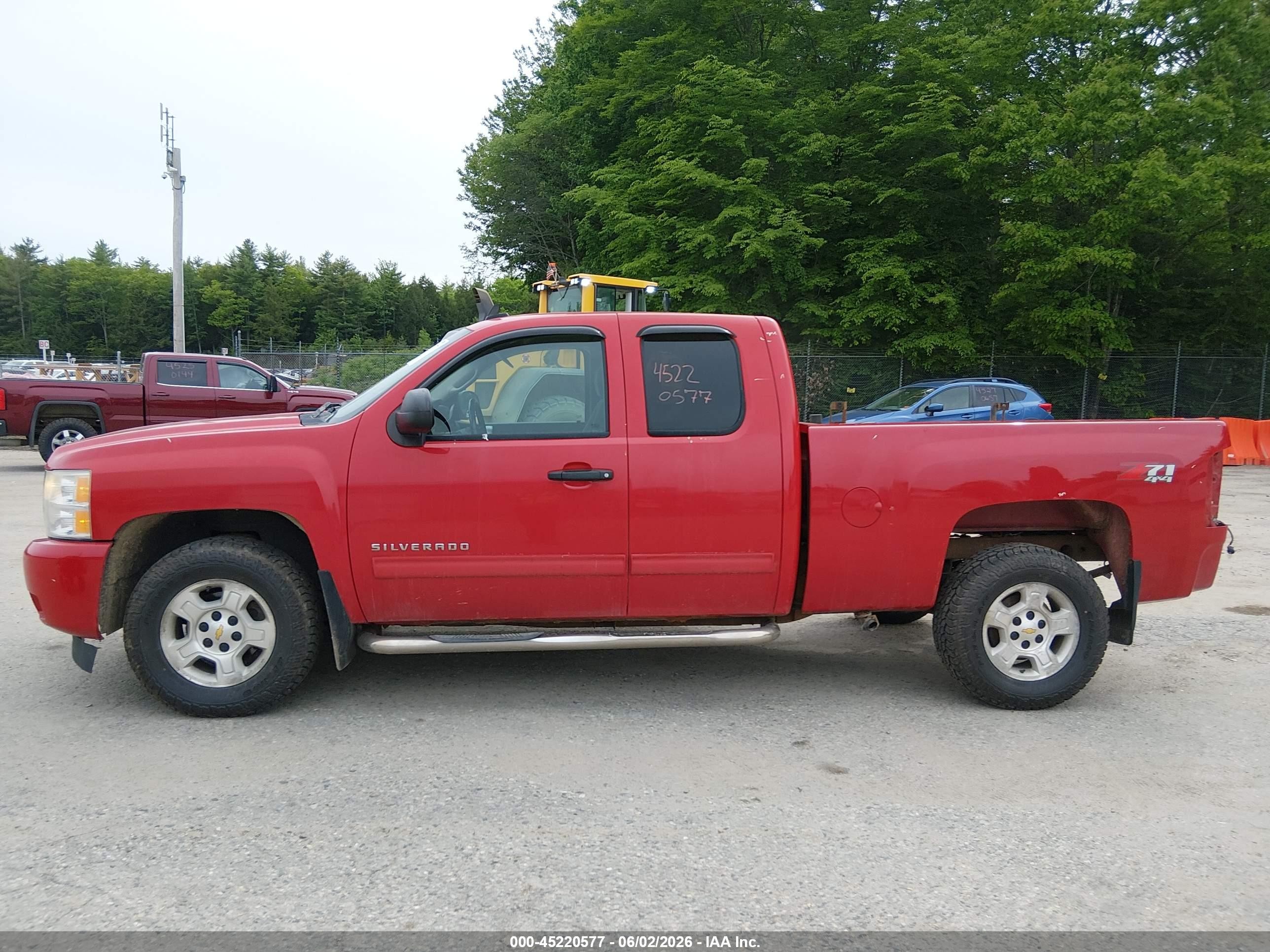 2009 Chevrolet Silverado 1500 Lt Красный vin: 1GCEK29J19Z296632
