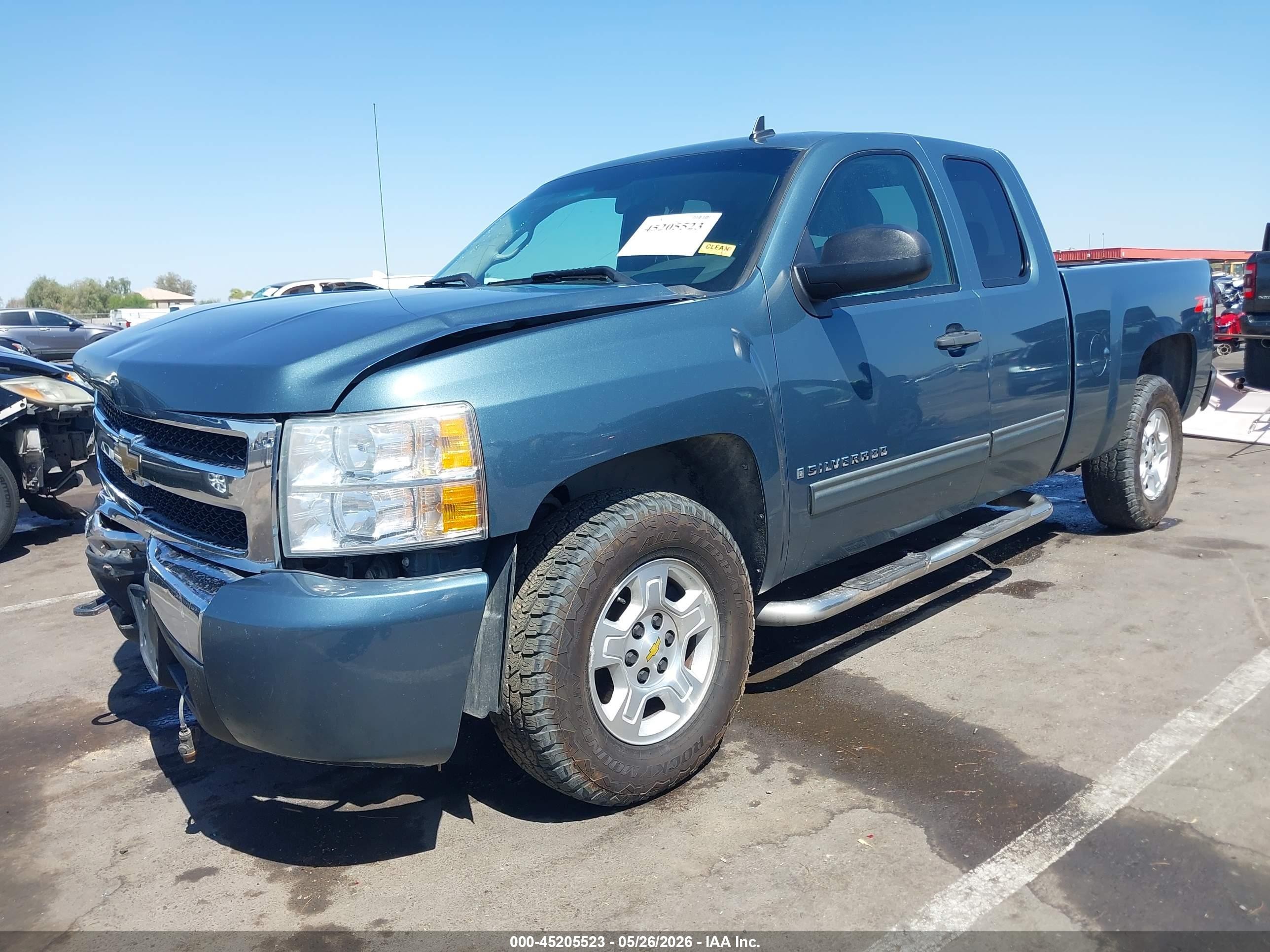 2009 Chevrolet Silverado 1500 Lt Blue vin: 1GCEK29J29Z227576
