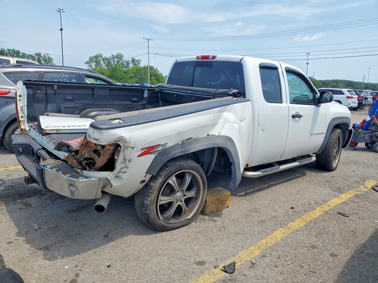 2009 Chevrolet Silverado K1500 Lt Белый vin: 1GCEK29J59Z200291