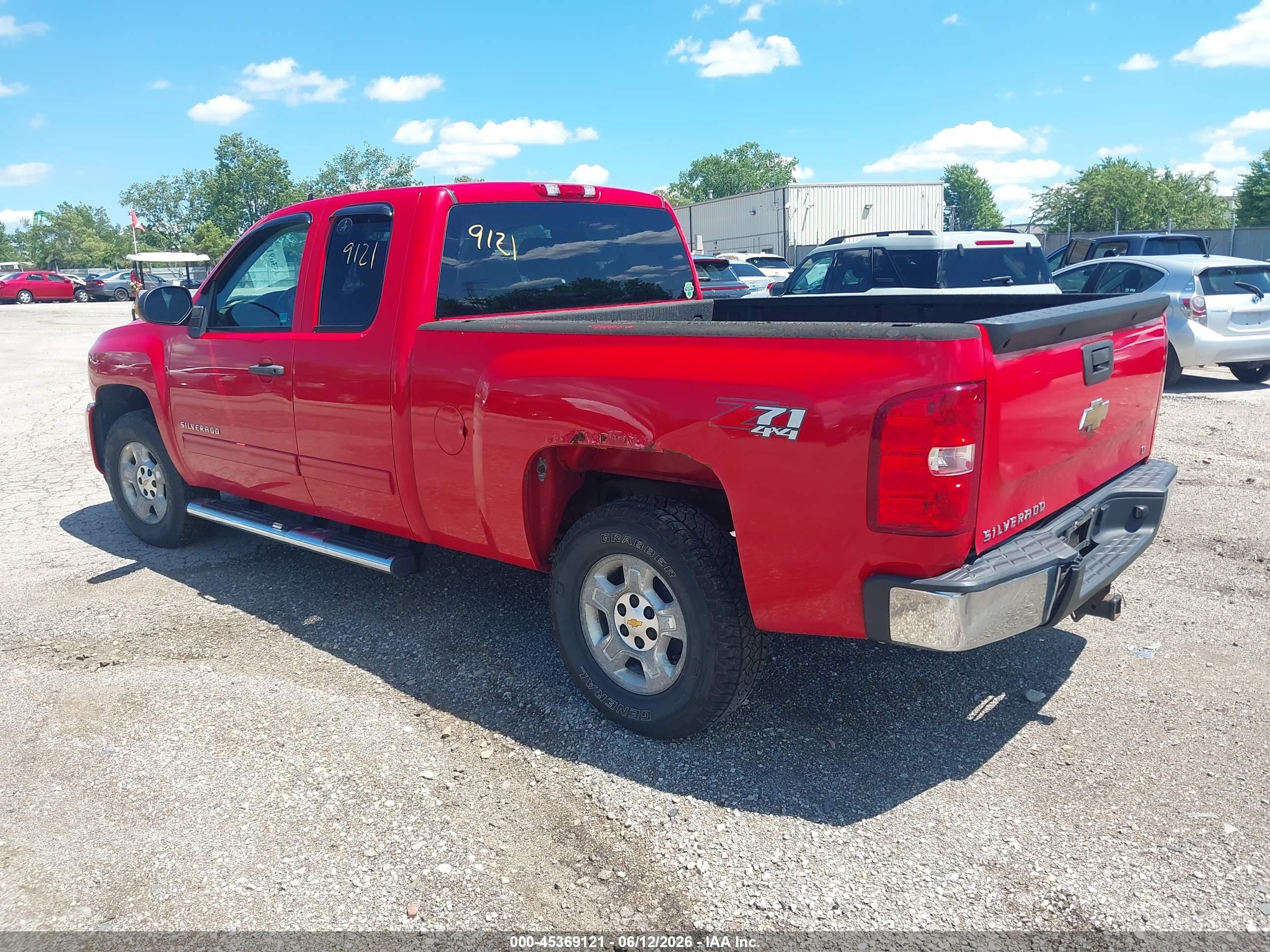 2009 Chevrolet Silverado 1500 Lt Red vin: 1GCEK29J59Z288131