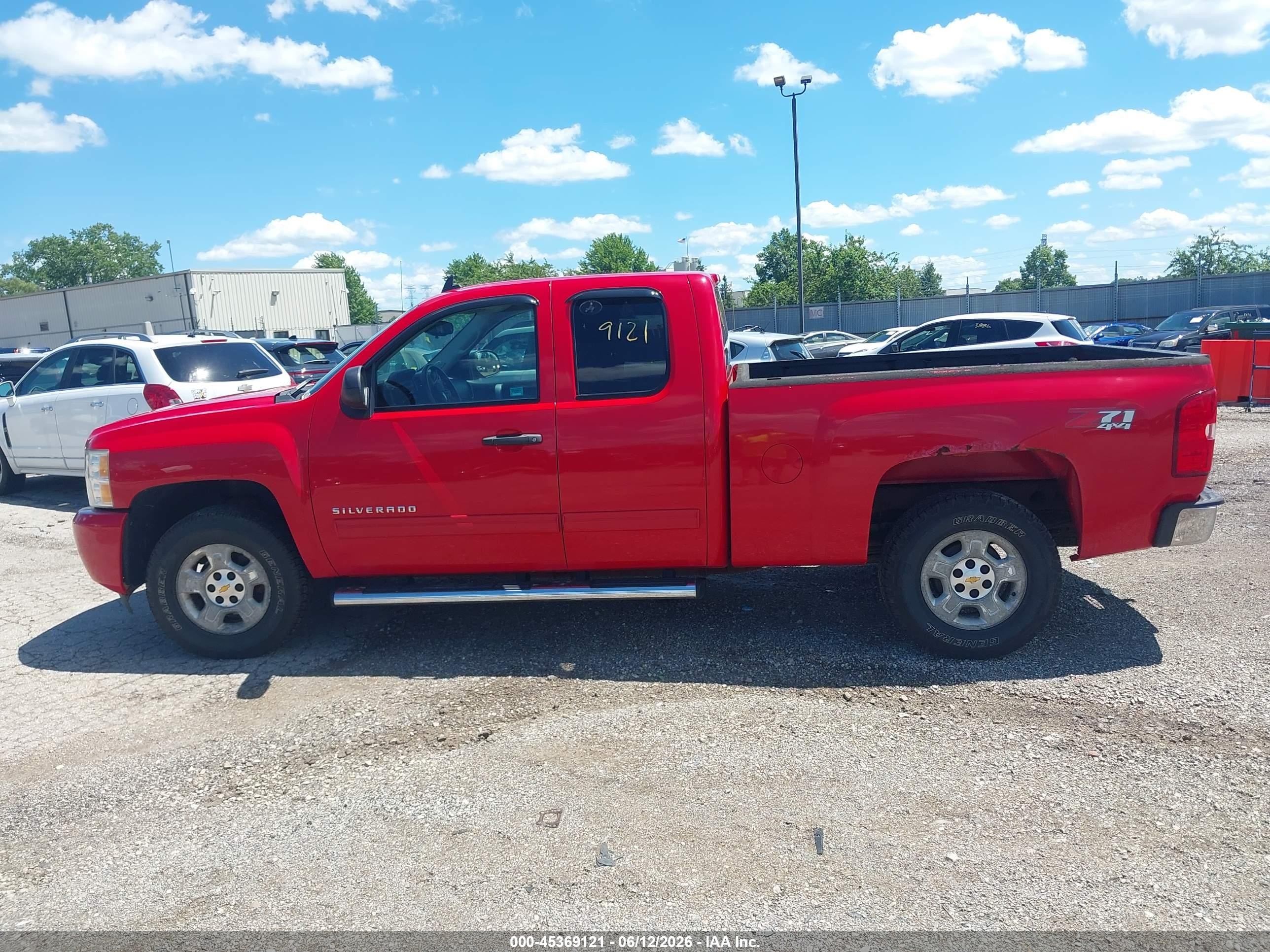 2009 Chevrolet Silverado 1500 Lt Red vin: 1GCEK29J59Z288131