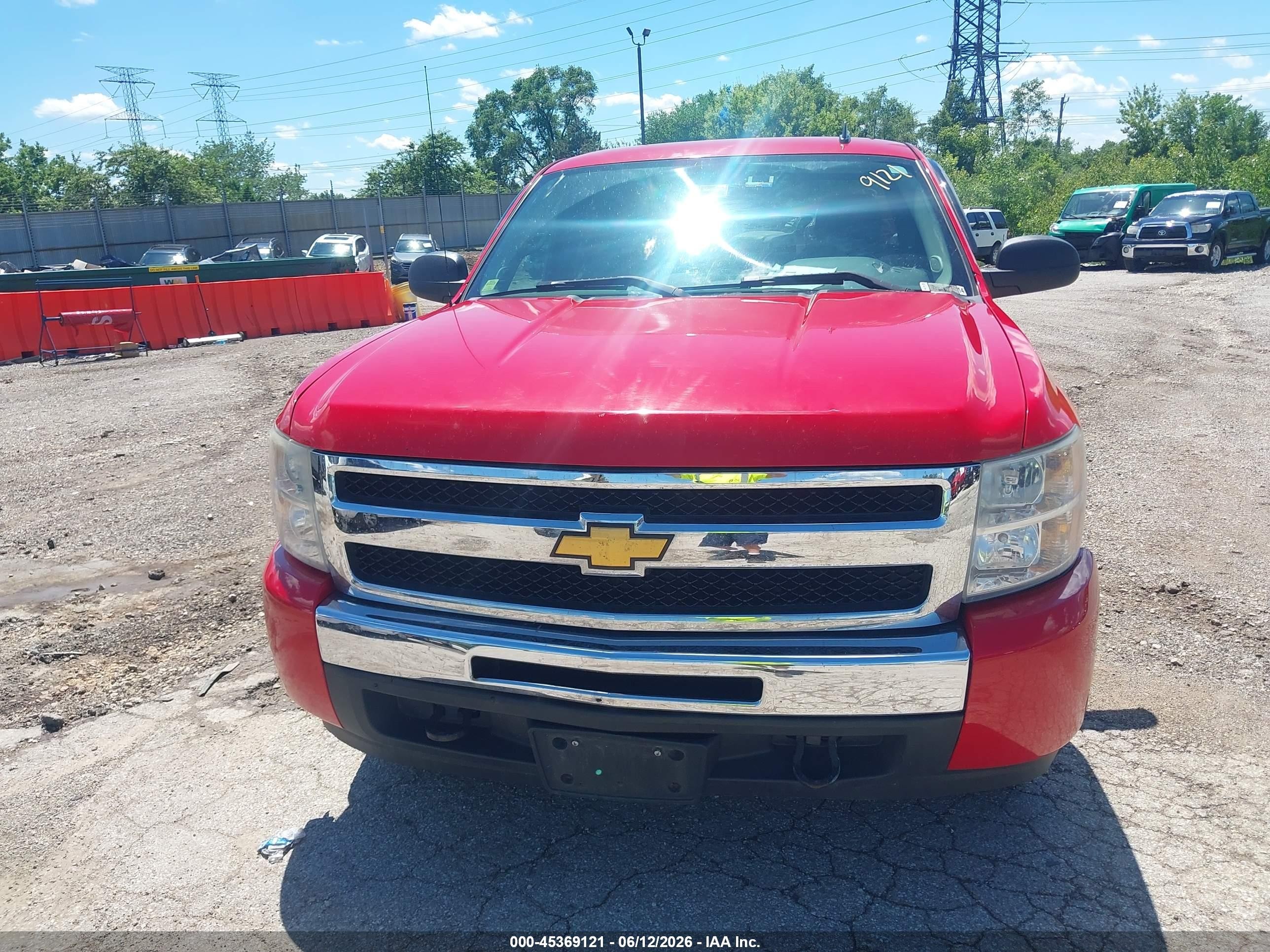 2009 Chevrolet Silverado 1500 Lt Red vin: 1GCEK29J59Z288131