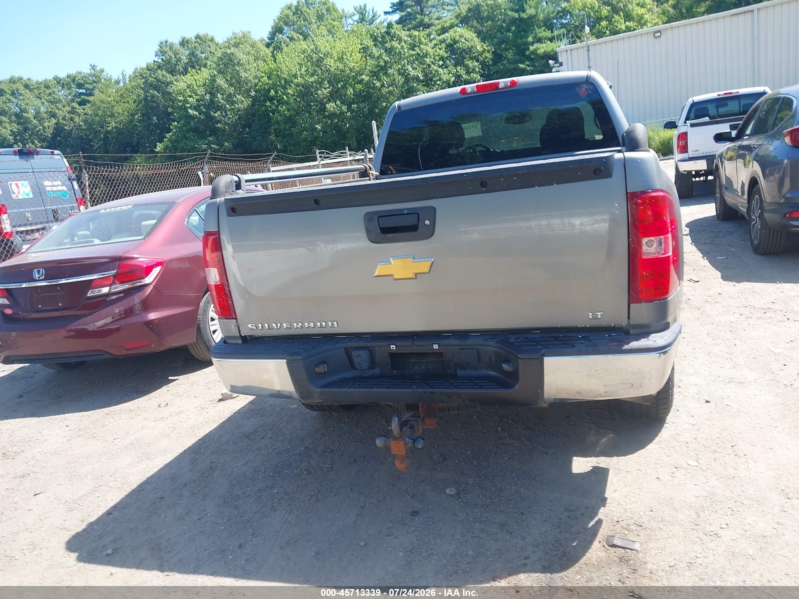 2009 Chevrolet Silverado 1500 Lt Gray vin: 1GCEK29J69Z202132