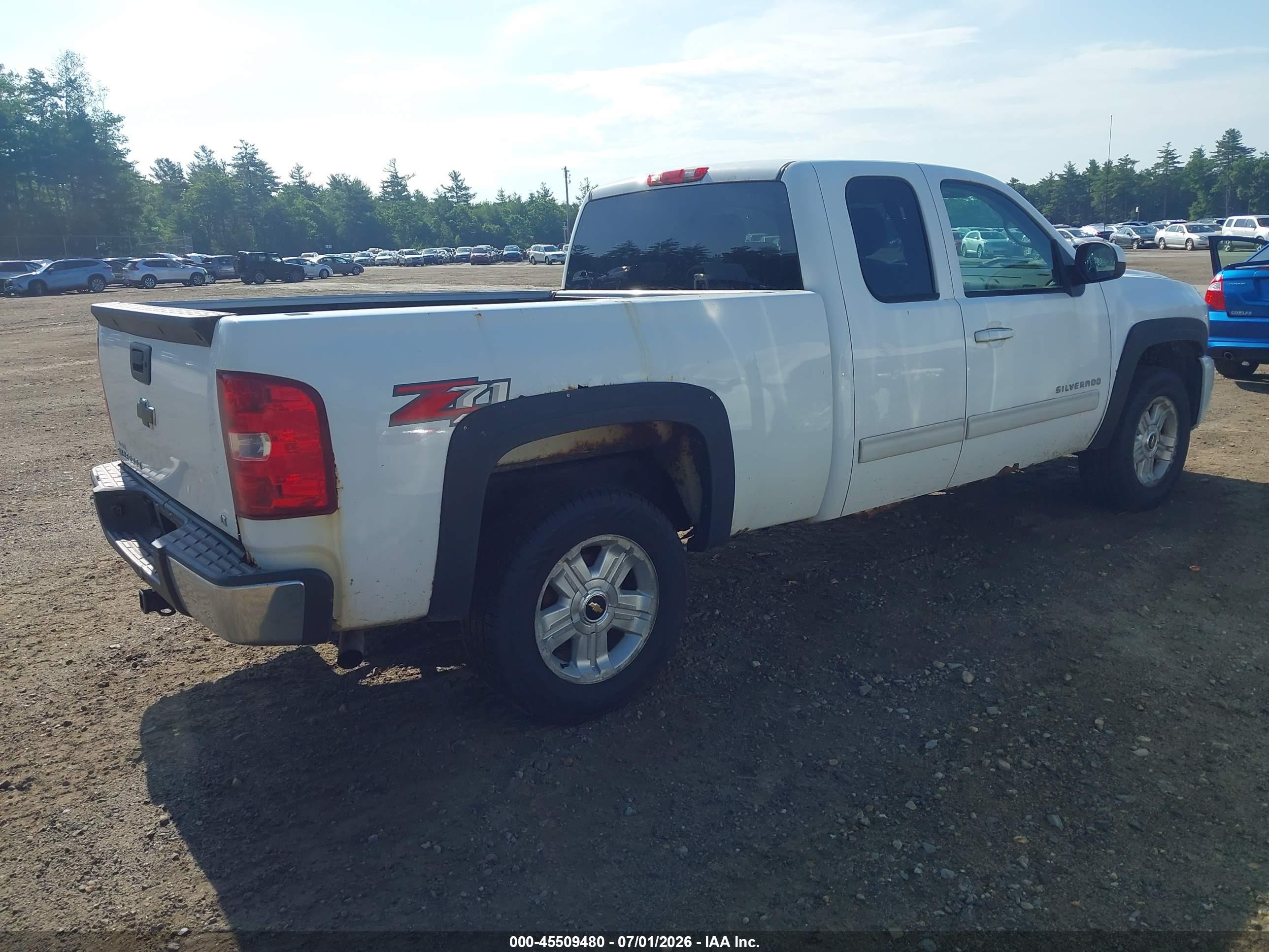 2009 Chevrolet Silverado 1500 Lt White vin: 1GCEK29J89Z281481