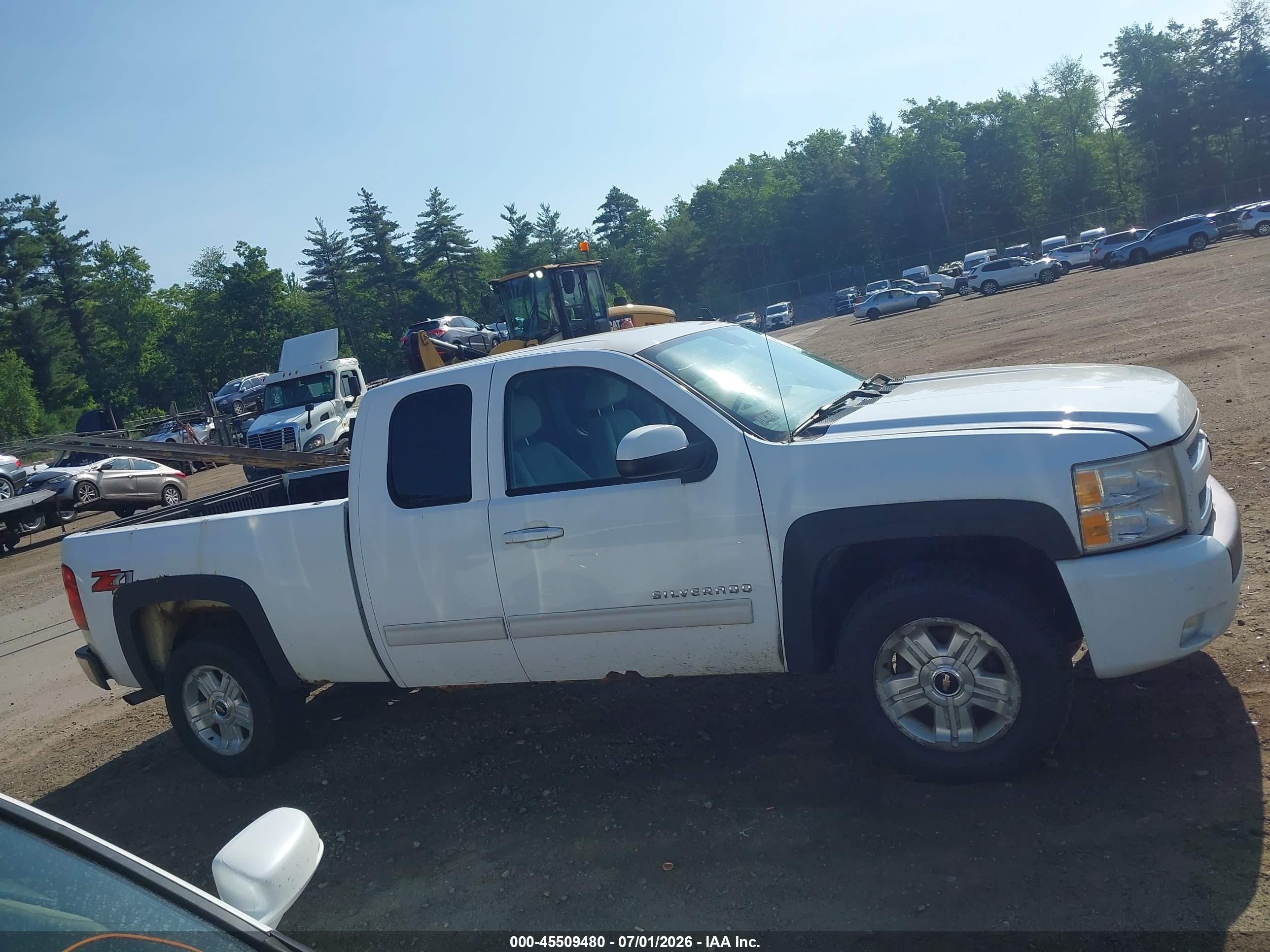 2009 Chevrolet Silverado 1500 Lt White vin: 1GCEK29J89Z281481