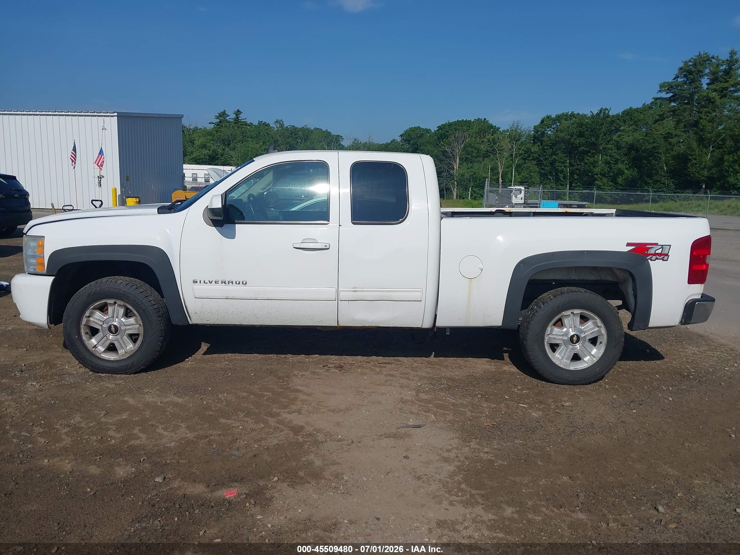2009 Chevrolet Silverado 1500 Lt White vin: 1GCEK29J89Z281481