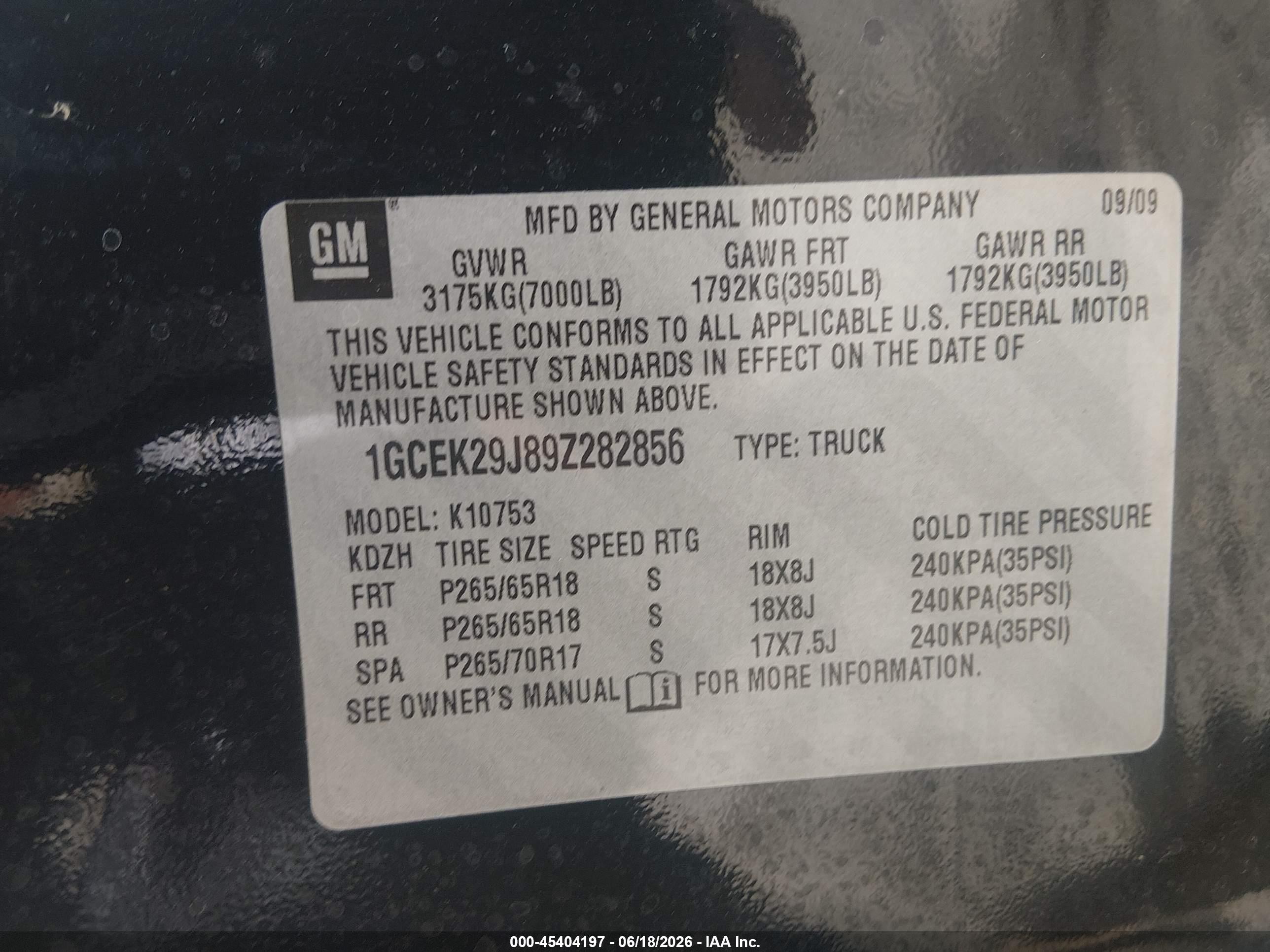 2009 Chevrolet Silverado 1500 Lt Черный vin: 1GCEK29J89Z282856