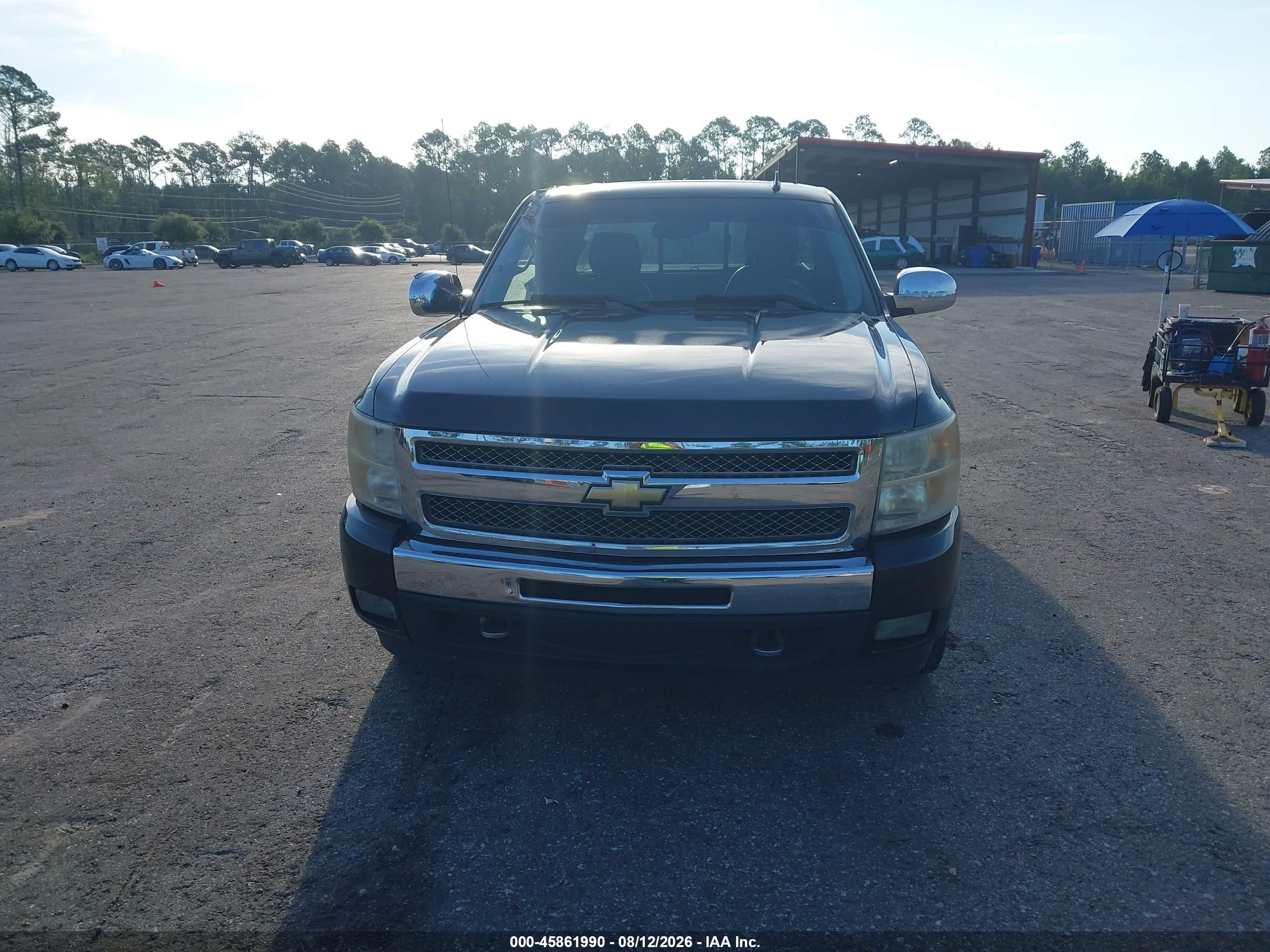 2009 Chevrolet Silverado 1500 Ltz Black vin: 1GCEK39019Z114263