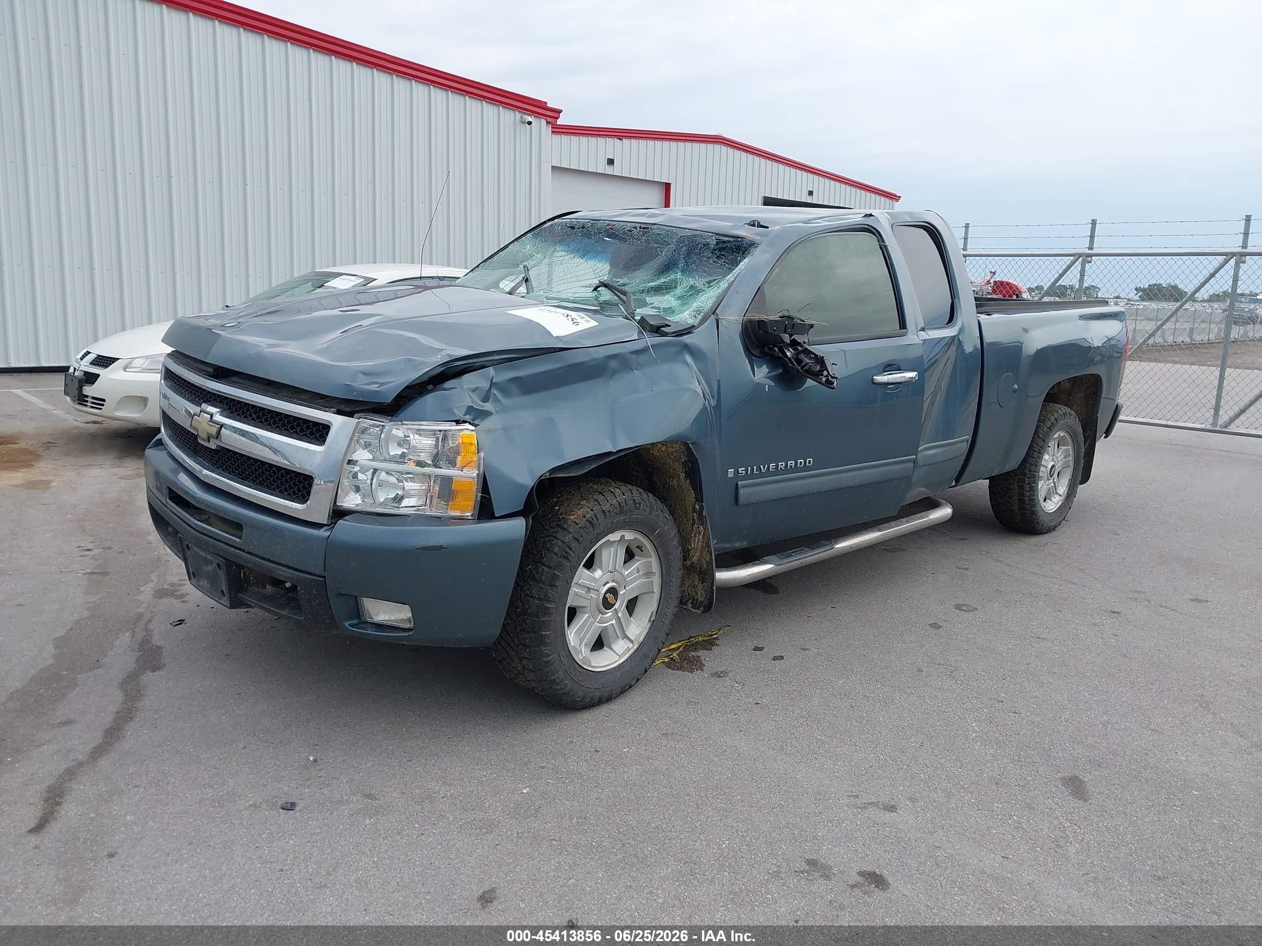 2009 Chevrolet Silverado 1500 Ltz Синий vin: 1GCEK39069Z270430