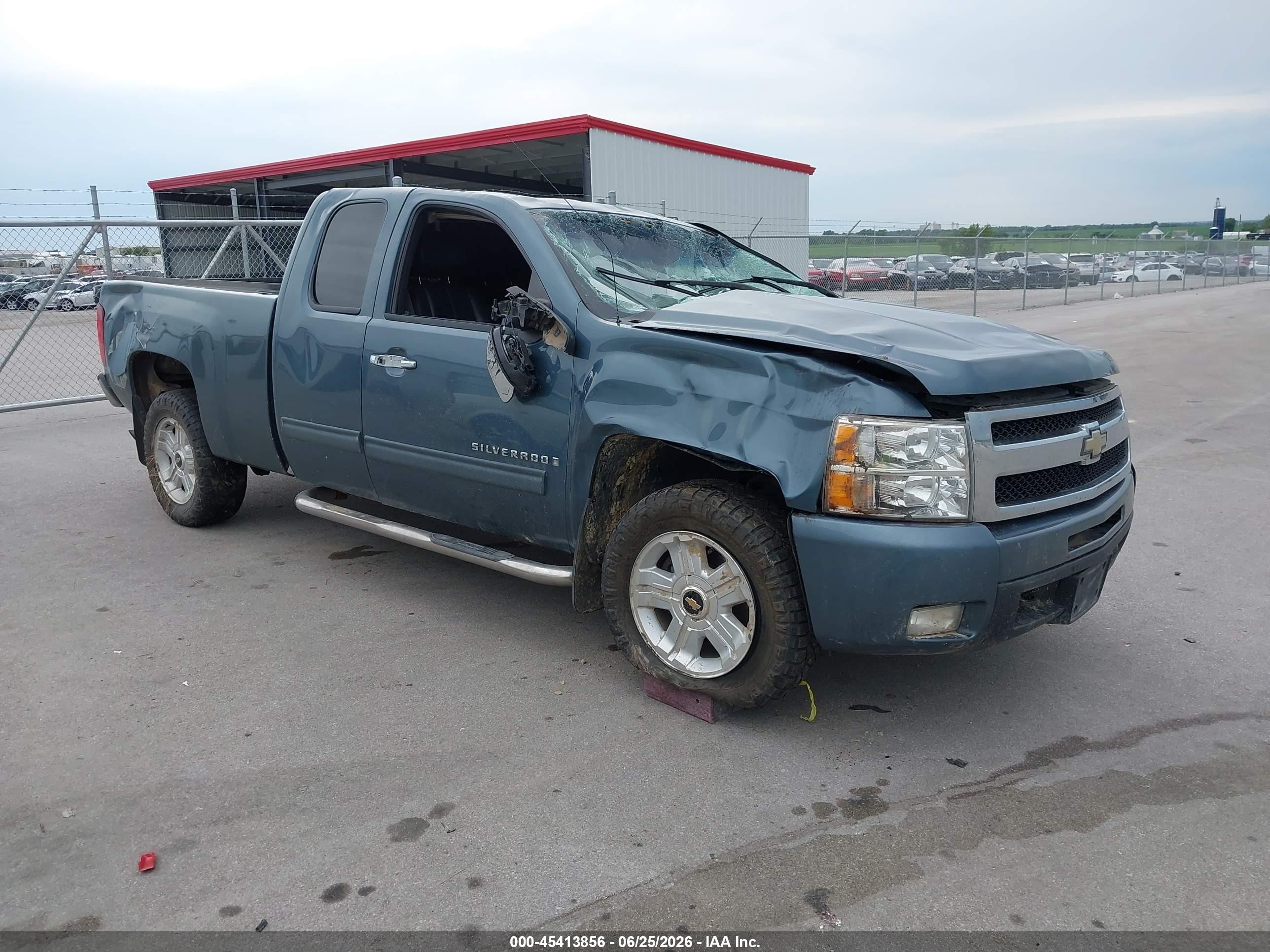 2009 Chevrolet Silverado 1500 Ltz Синий vin: 1GCEK39069Z270430