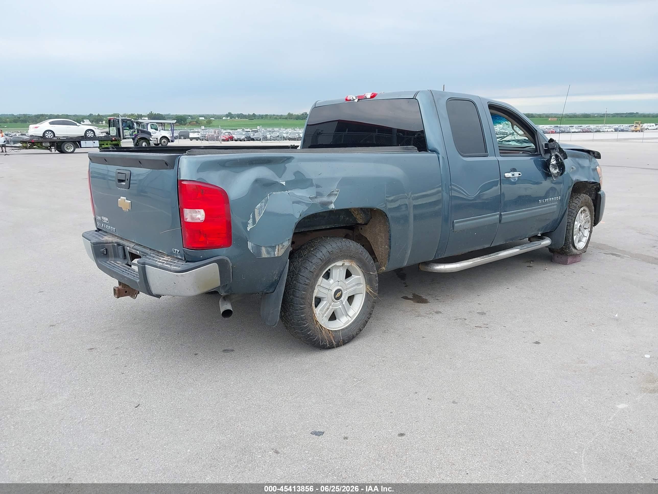 2009 Chevrolet Silverado 1500 Ltz Синий vin: 1GCEK39069Z270430