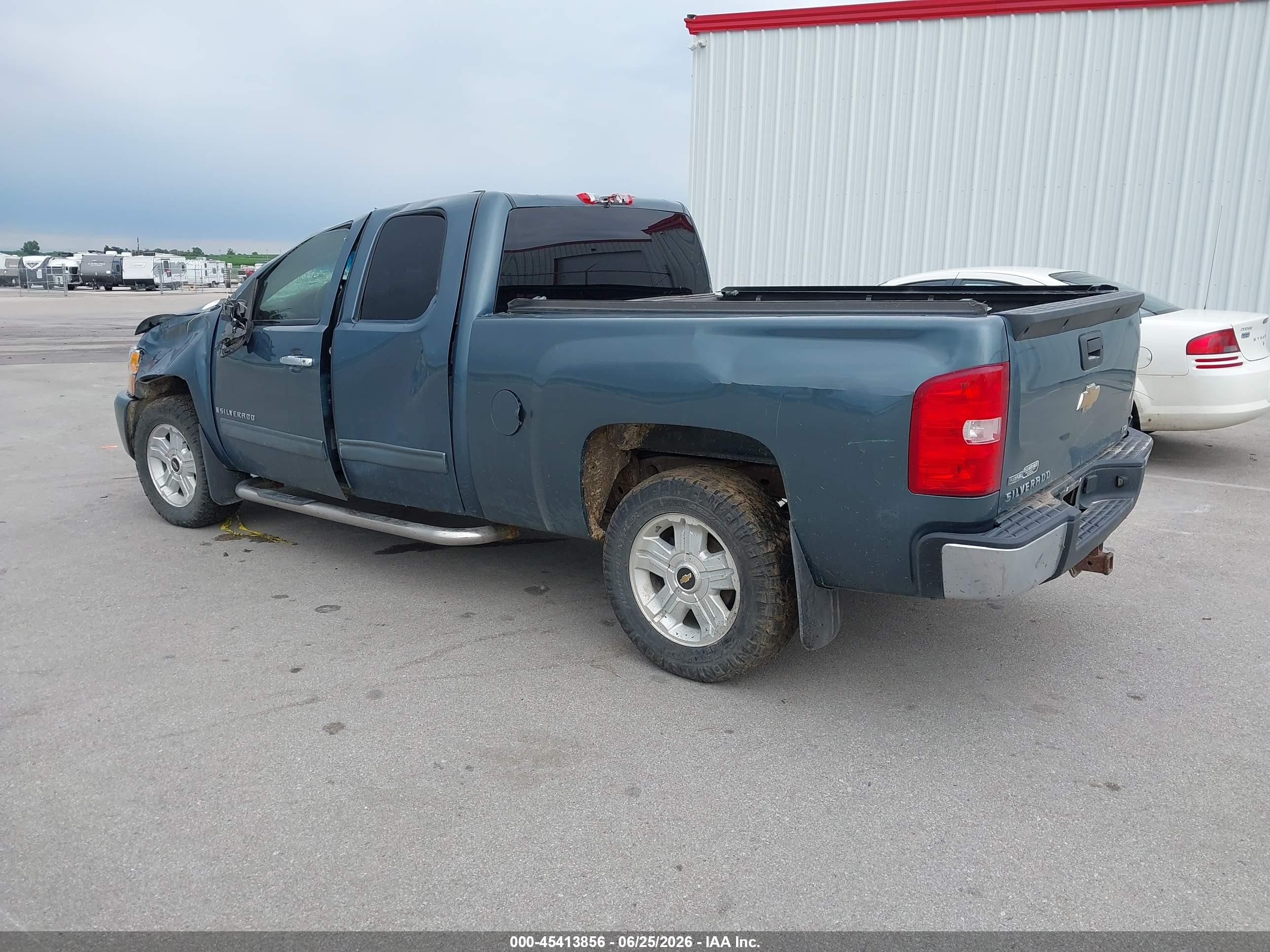 2009 Chevrolet Silverado 1500 Ltz Синий vin: 1GCEK39069Z270430