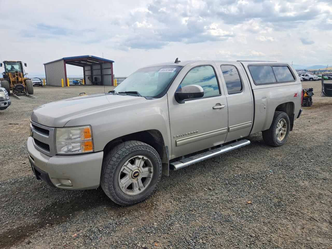 2009 Chevrolet Silverado K1500 Ltz Silver vin: 1GCEK39J19Z142363