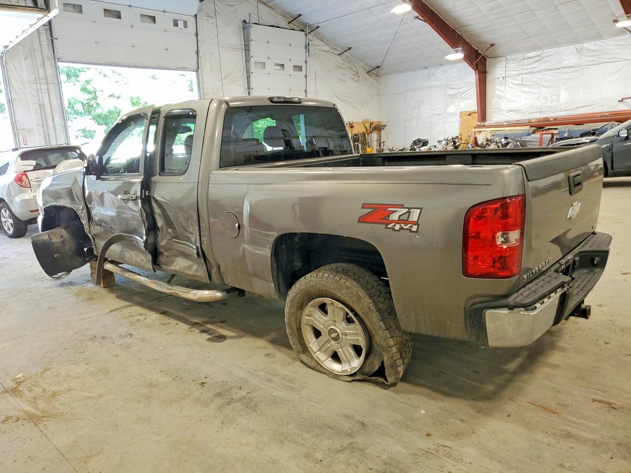 2009 Chevrolet Silverado K1500 Ltz Серый vin: 1GCEK39JX9Z224897