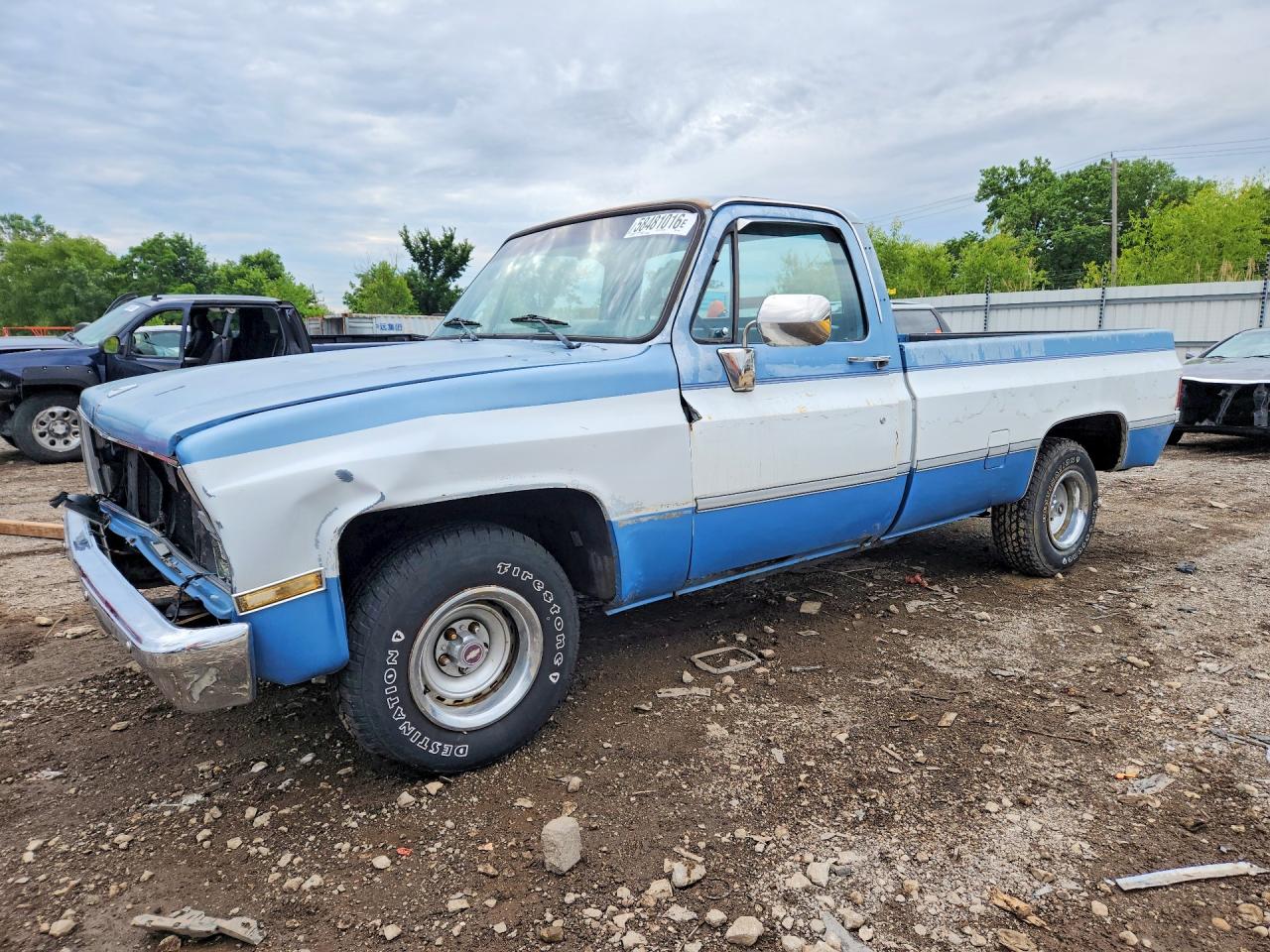 1987 Chevrolet R10 Two Tone vin: 1GCER14H2HJ106831