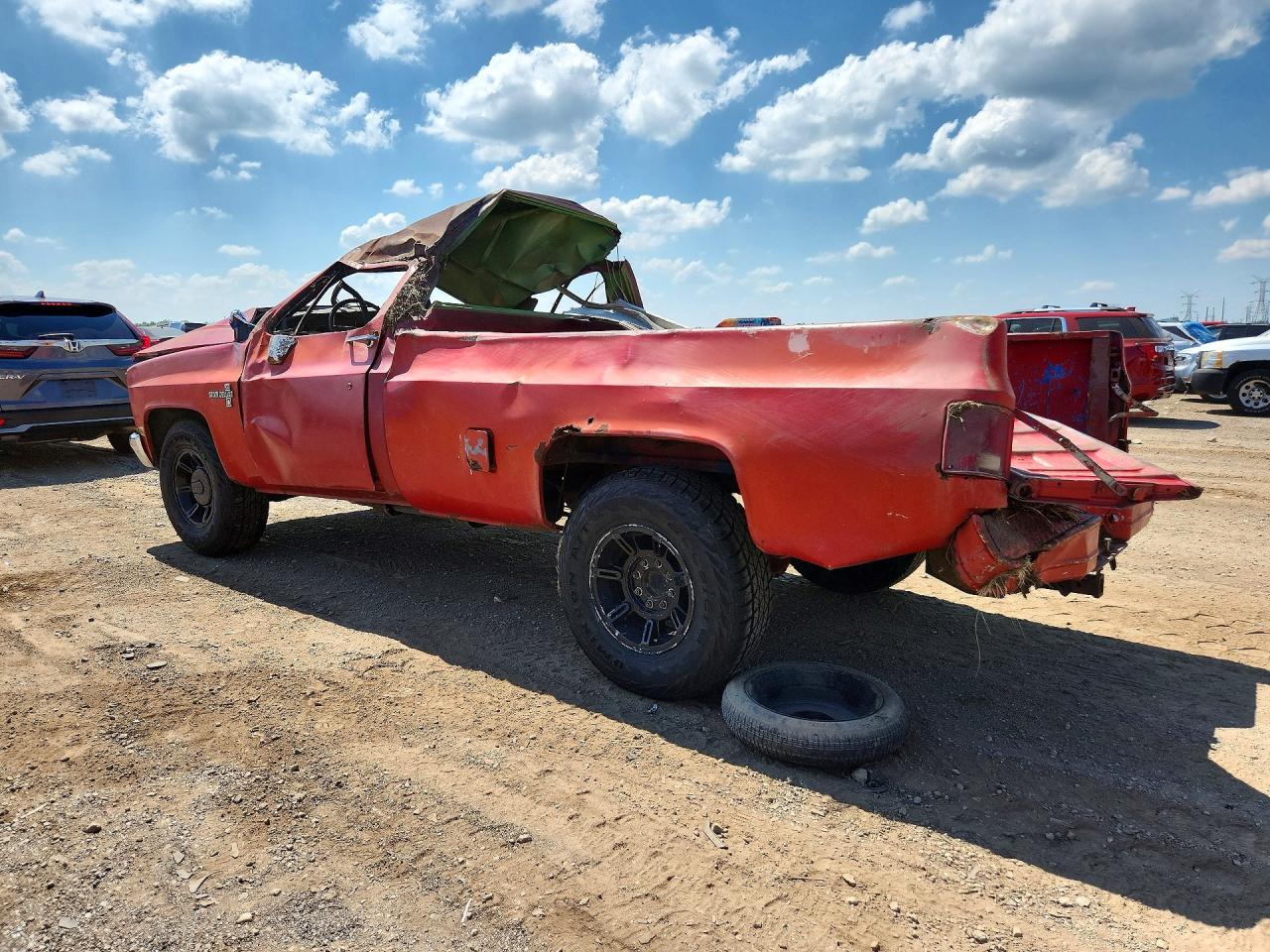 1987 Chevrolet R20 Red vin: 1GCER24Z3HJ133051