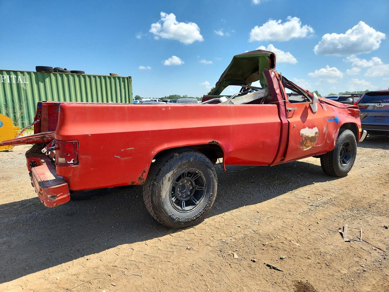 1987 Chevrolet R20 Red vin: 1GCER24Z3HJ133051