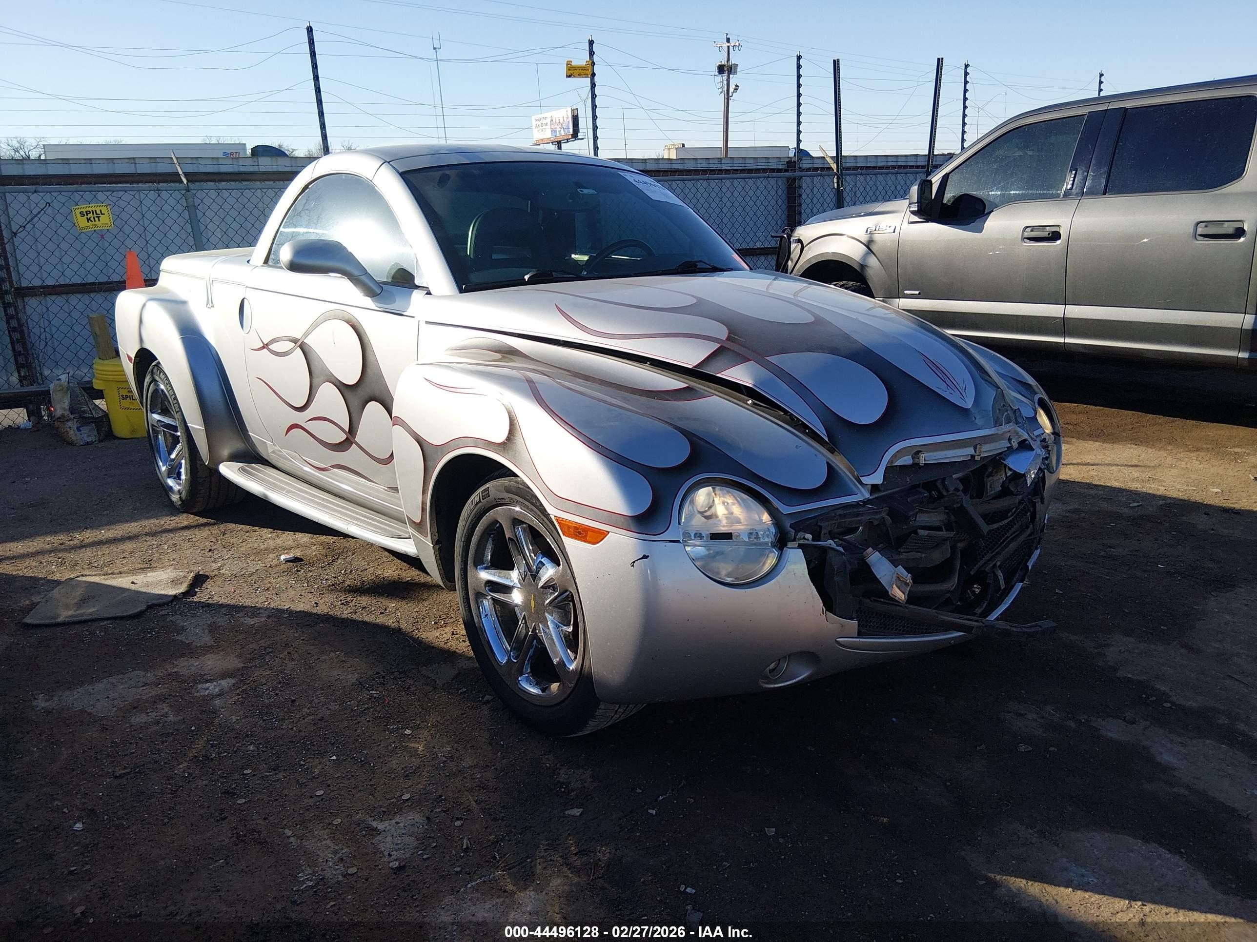 2005 Chevrolet Ssr   Gray vin: 1GCES14H05B116722