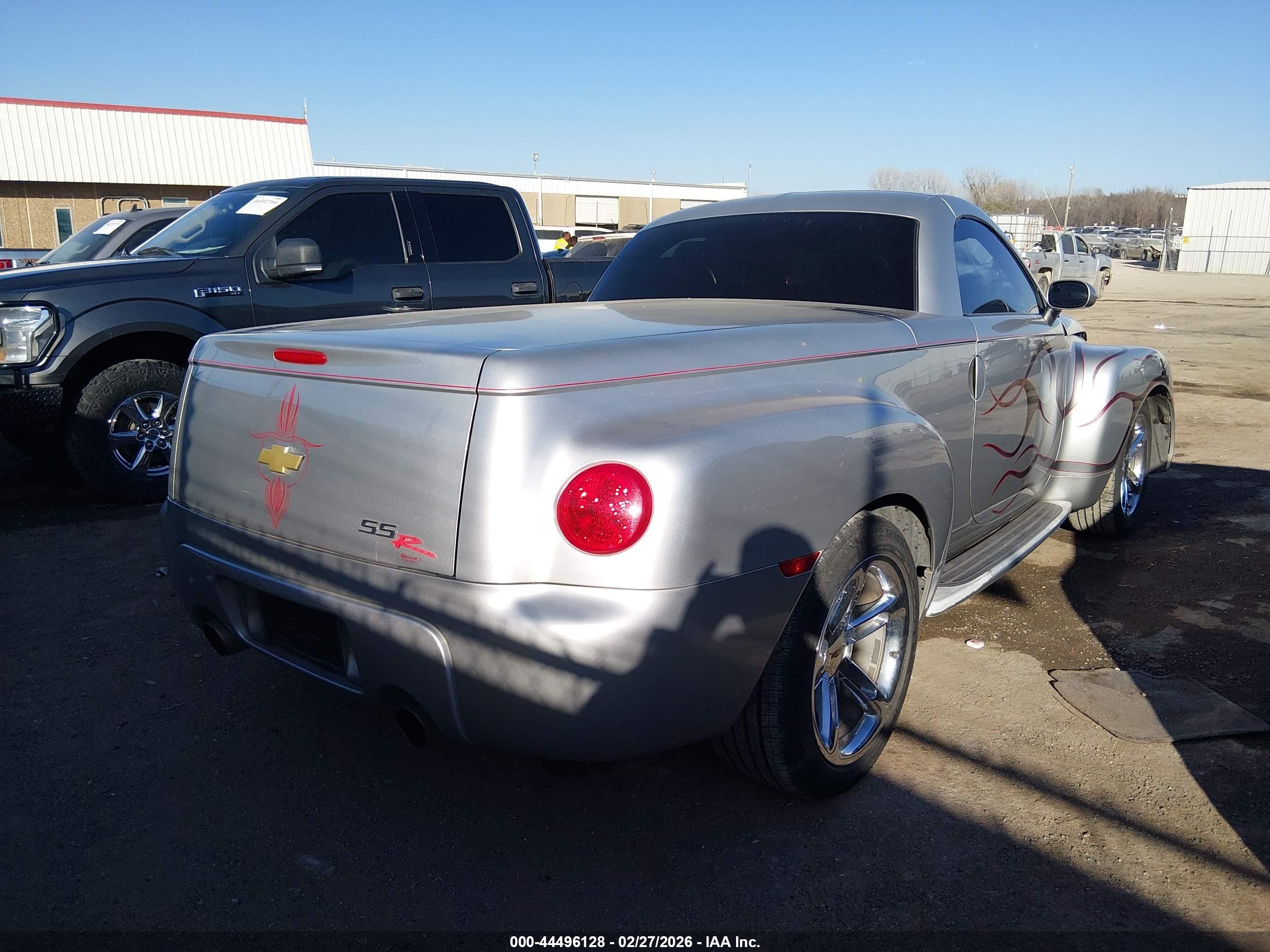 2005 Chevrolet Ssr   Gray vin: 1GCES14H05B116722